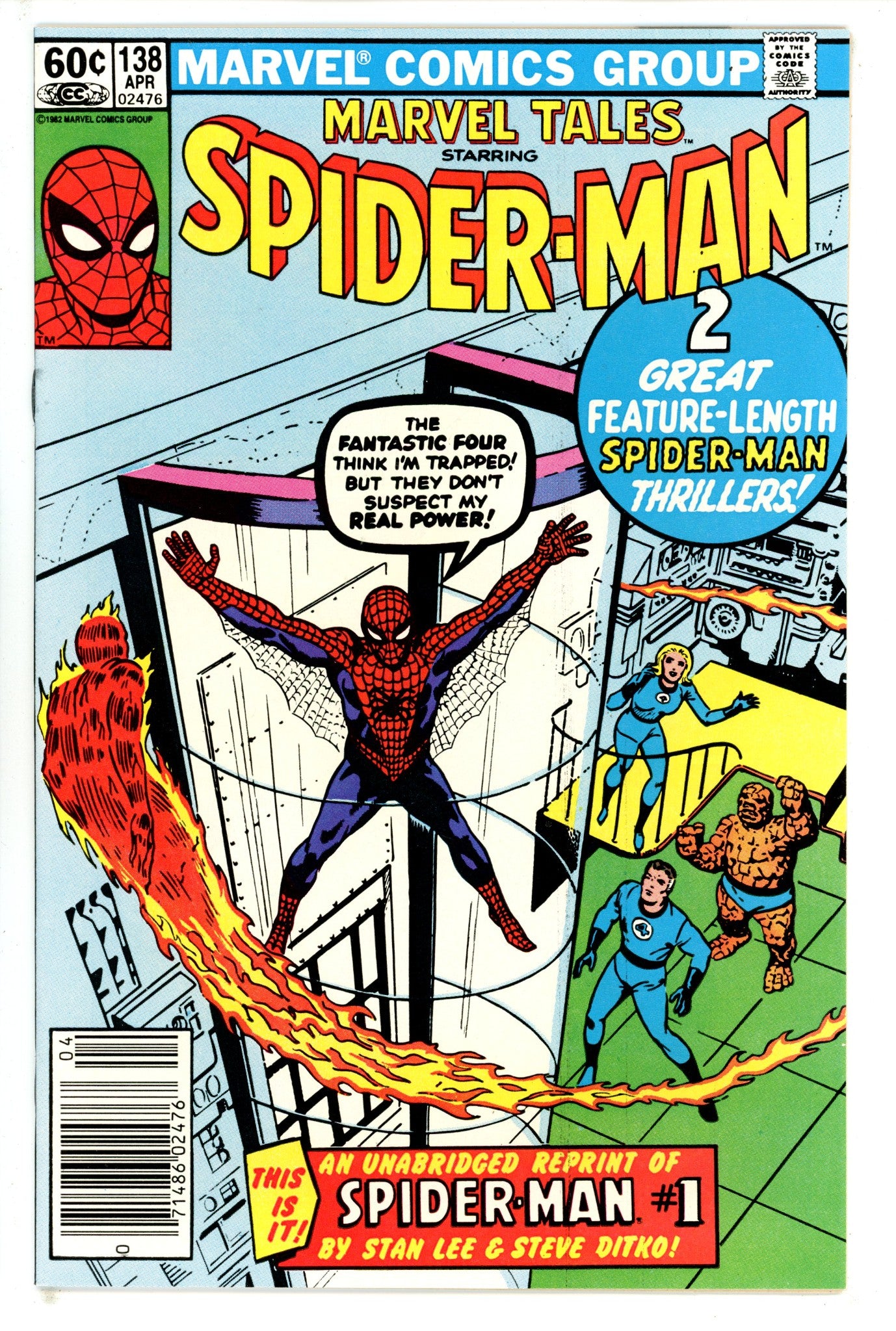 Marvel Tales Vol 2 138 Newsstand NM- (1982)