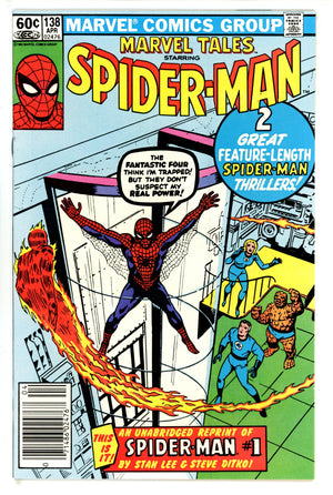 Marvel Tales Vol 2 138 Newsstand NM- (1982)