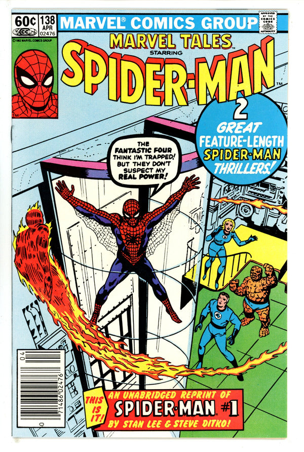 Marvel Tales Vol 2 138 Newsstand NM- (1982)