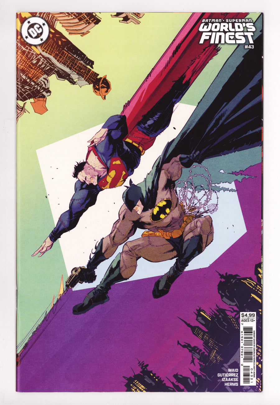 Batman Superman Worlds Finest 43 Gutiérrez Variant (2025)