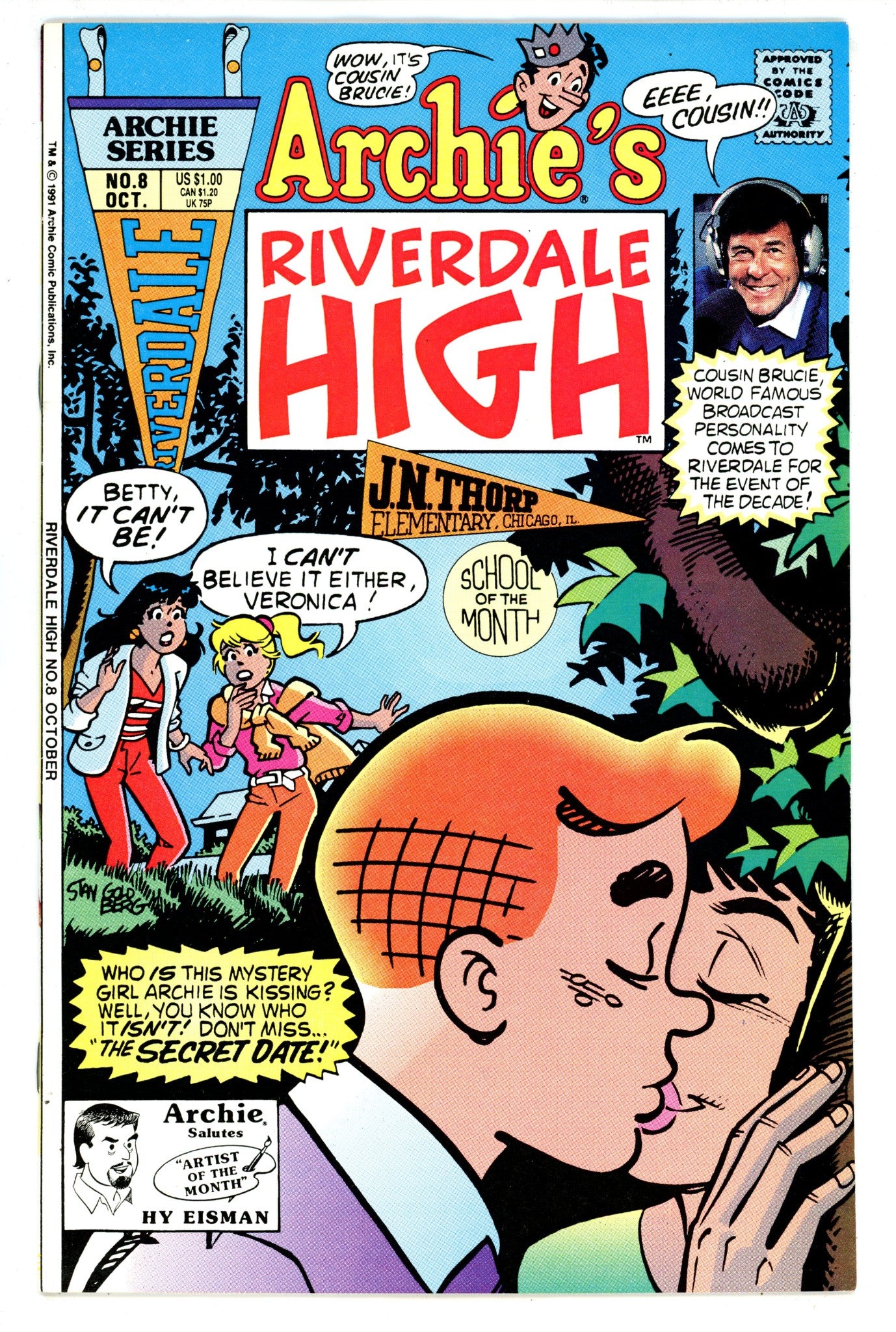 Archie's Riverdale High 8 VF (8.0) (1991) 