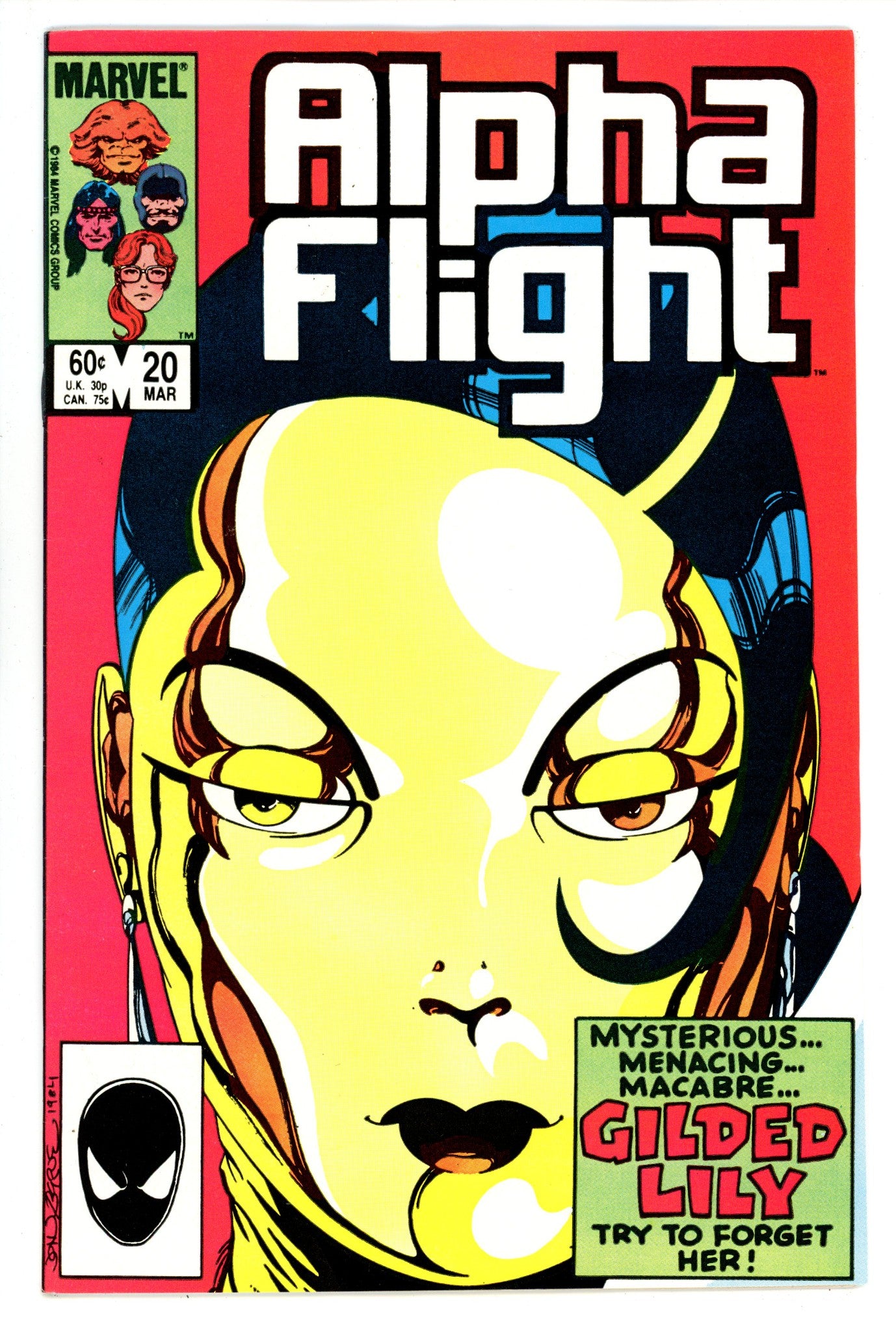 Alpha Flight Vol 1 20 High Grade (1985) 