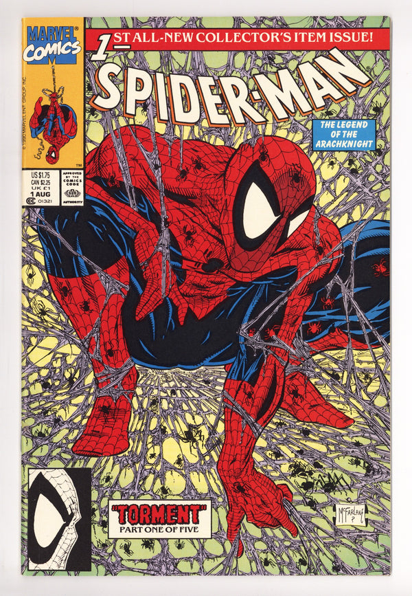 Spider-Man Vol 1 1 NM- (9.2) (1990)