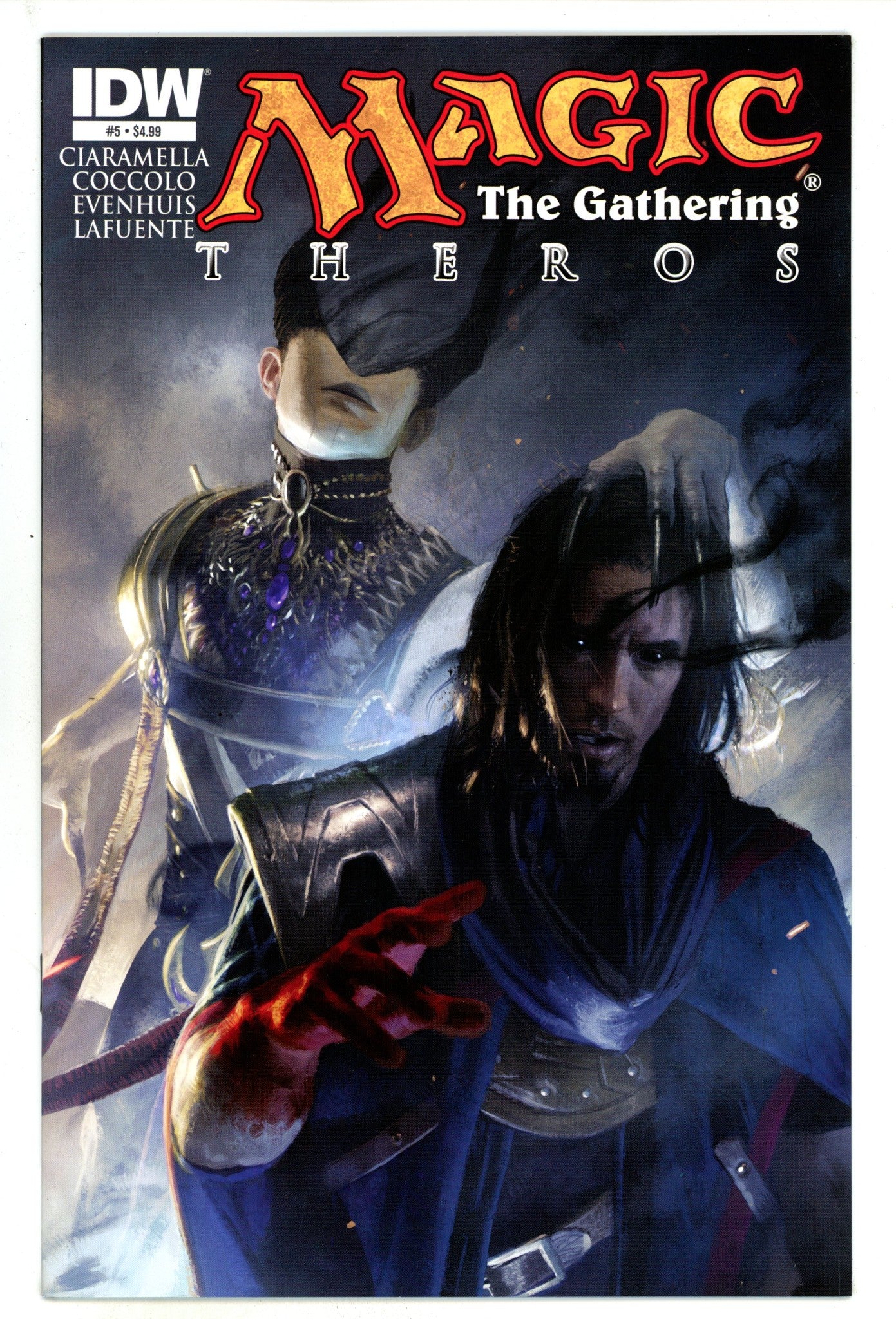 Magic: The Gathering--Theros 5 Mid Grade No Card (2014) 