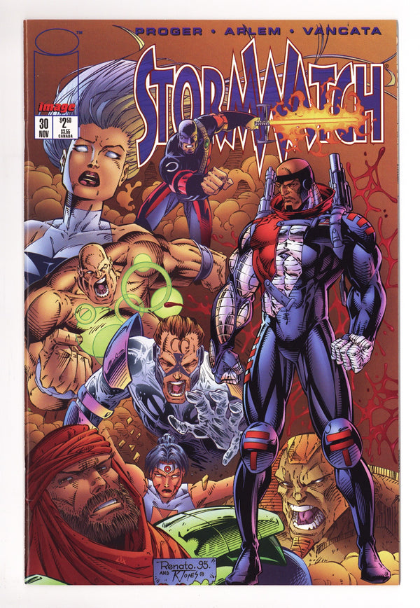 Stormwatch Vol 1 30 High Grade (1995)