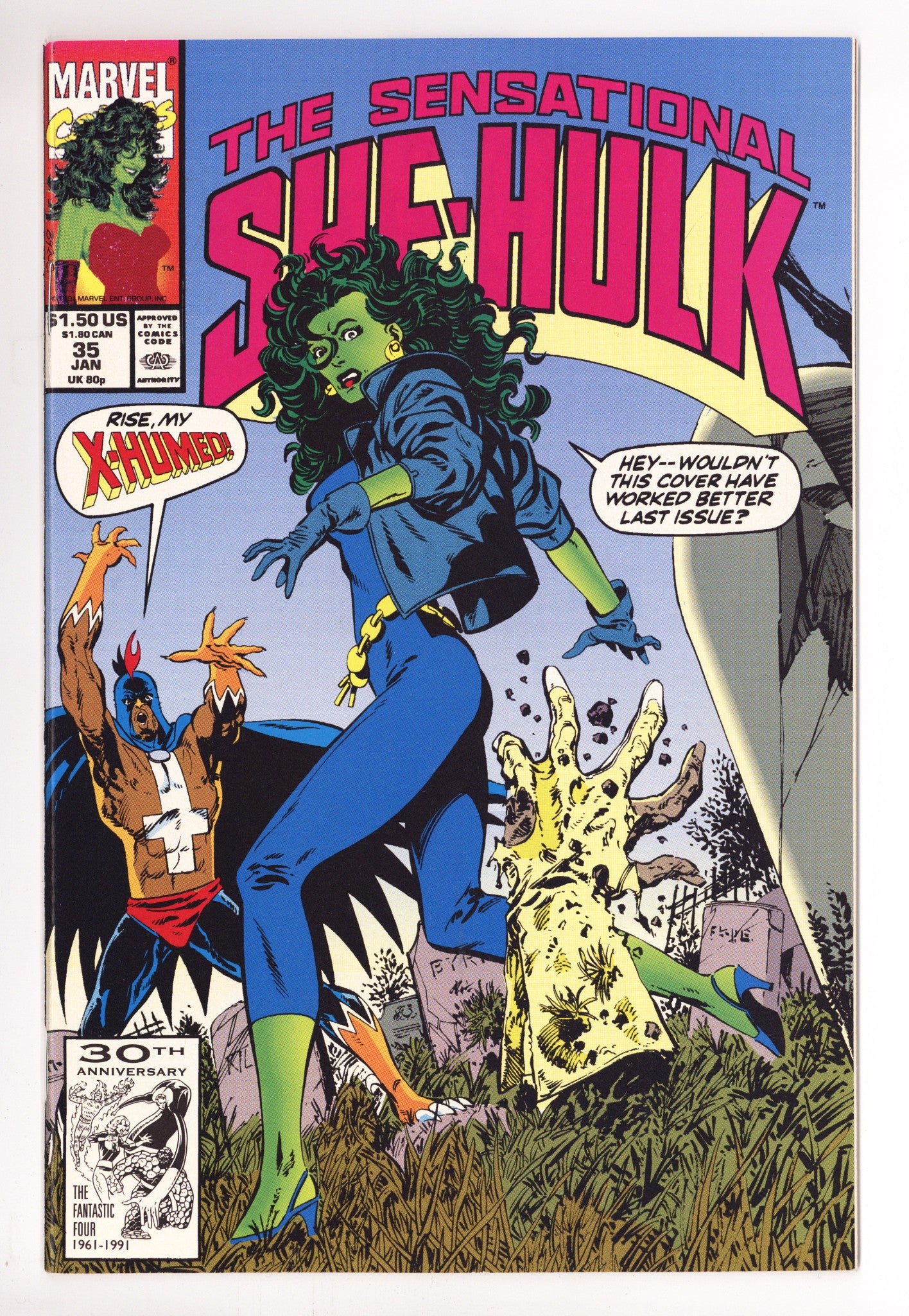 The Sensational She-Hulk 35 VF/NM (9.0) (1992) 