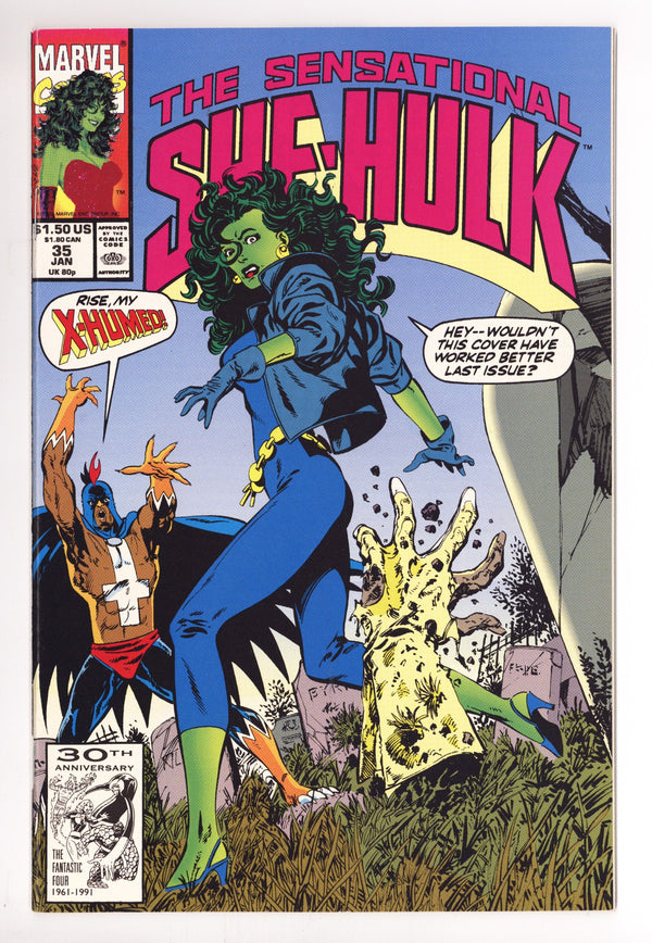 The Sensational She-Hulk 35 VF/NM (9.0) (1992)