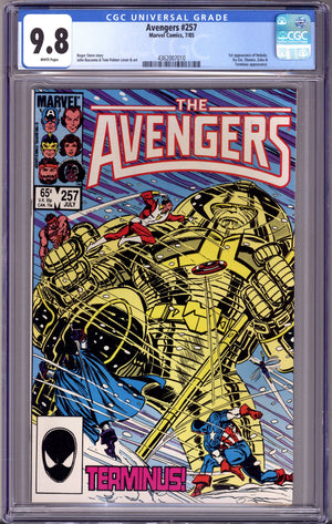 The Avengers Vol 1 257 CGC 9.8 (NM/M) (1985)