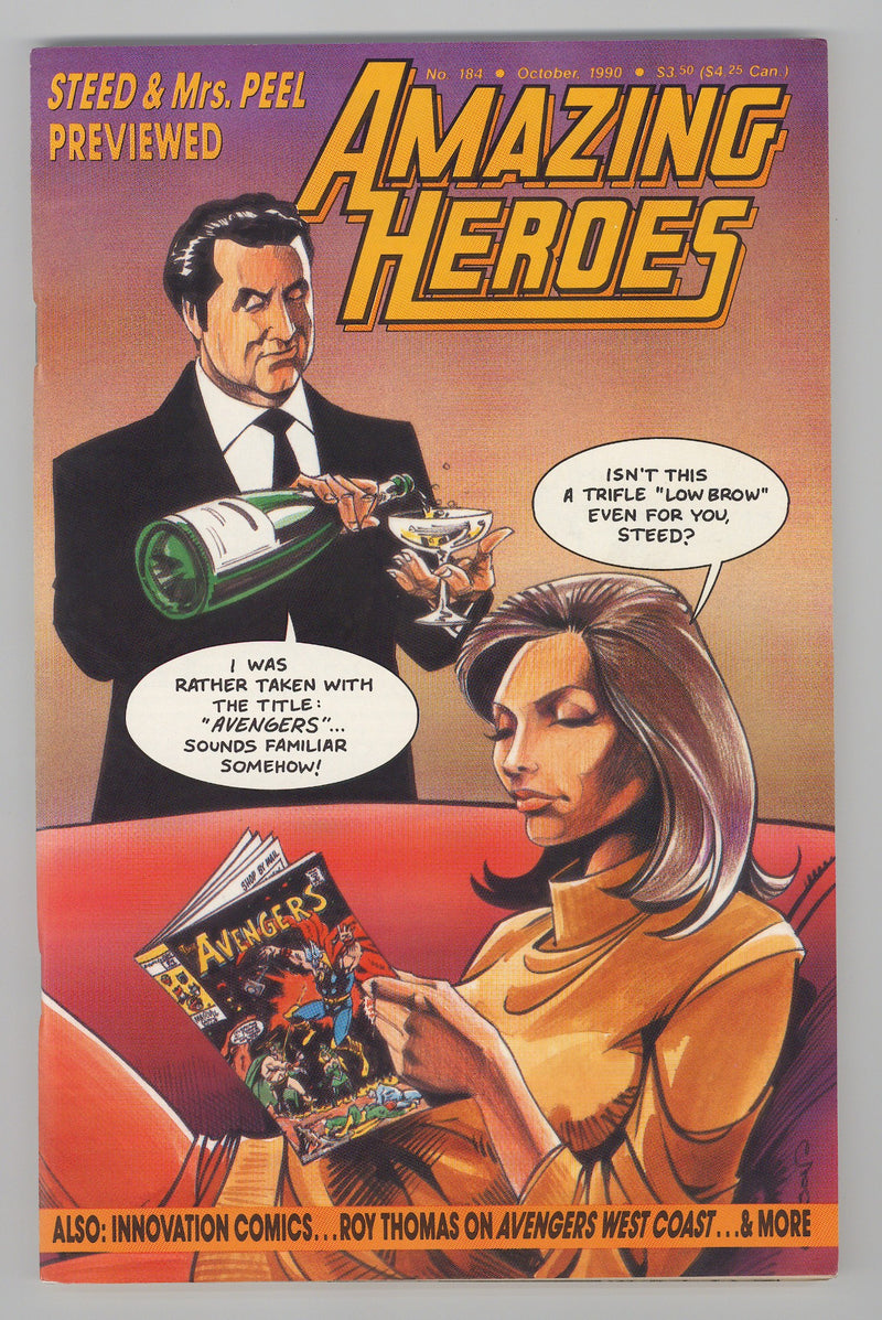 Amazing Heroes 184 Mid Grade (1990) 