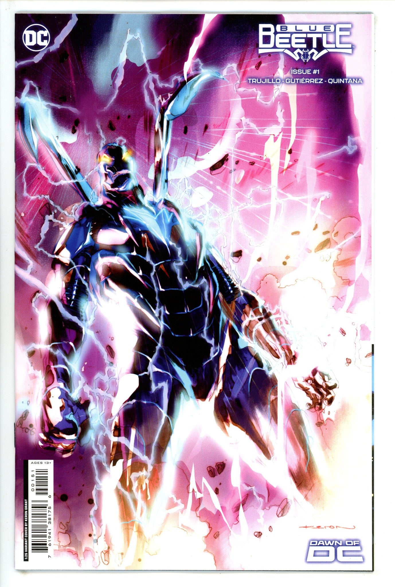 Blue Beetle Vol 11 1 Grant Incentive Variant NM (2023)