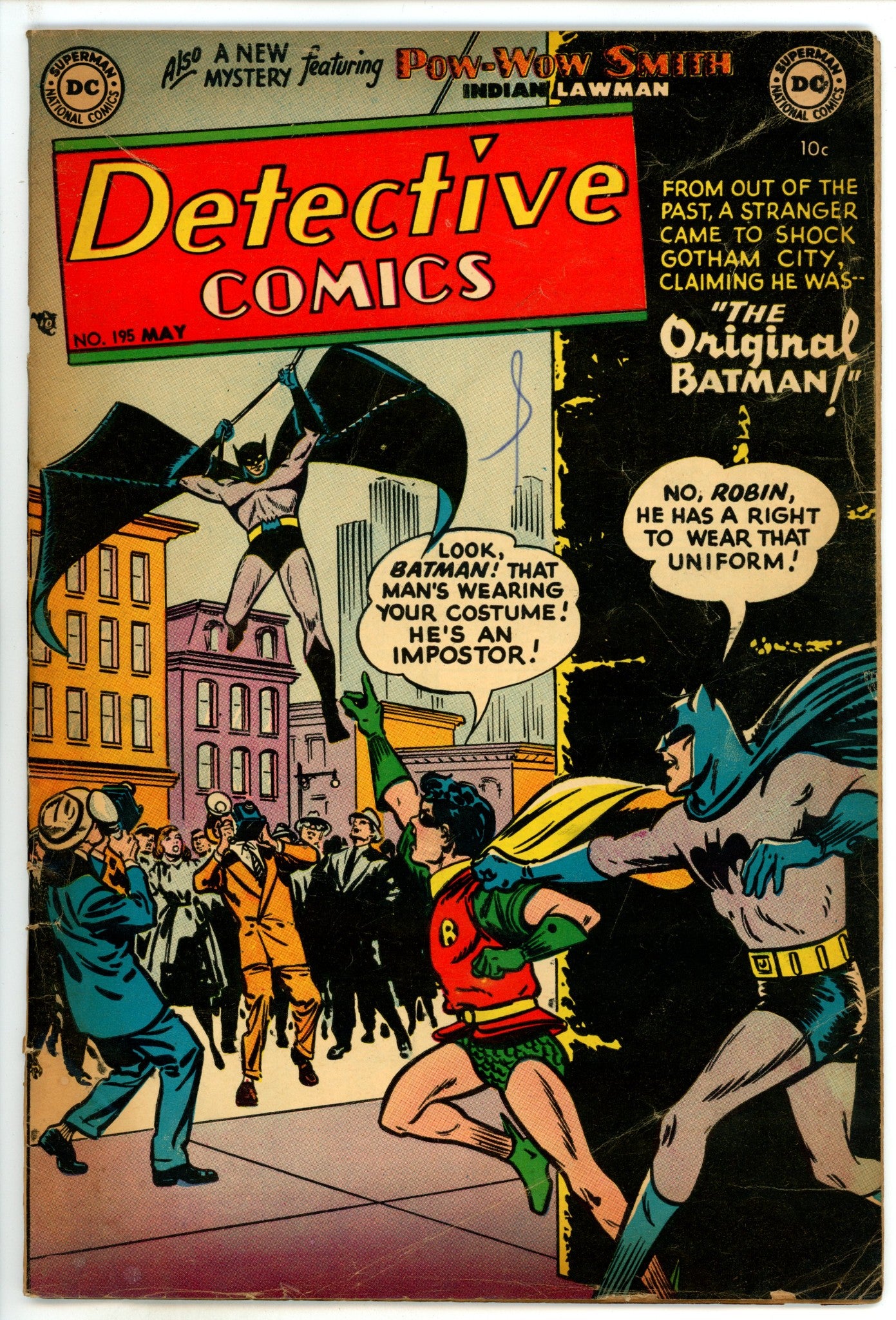 Detective Comics Vol 1 195 VG- (3.5) (1953) 