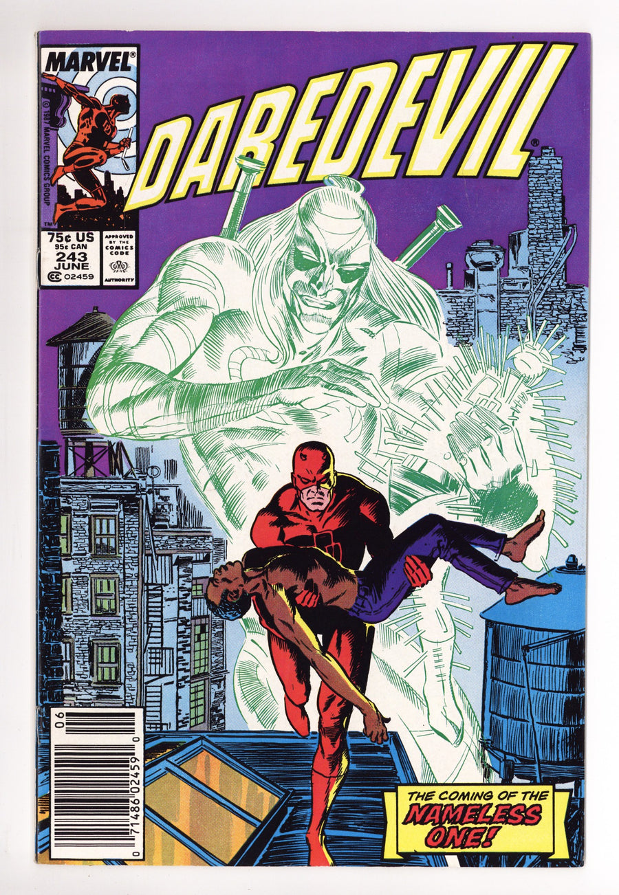 Daredevil Vol 1 243 Low Grade (1987) Newsstand 