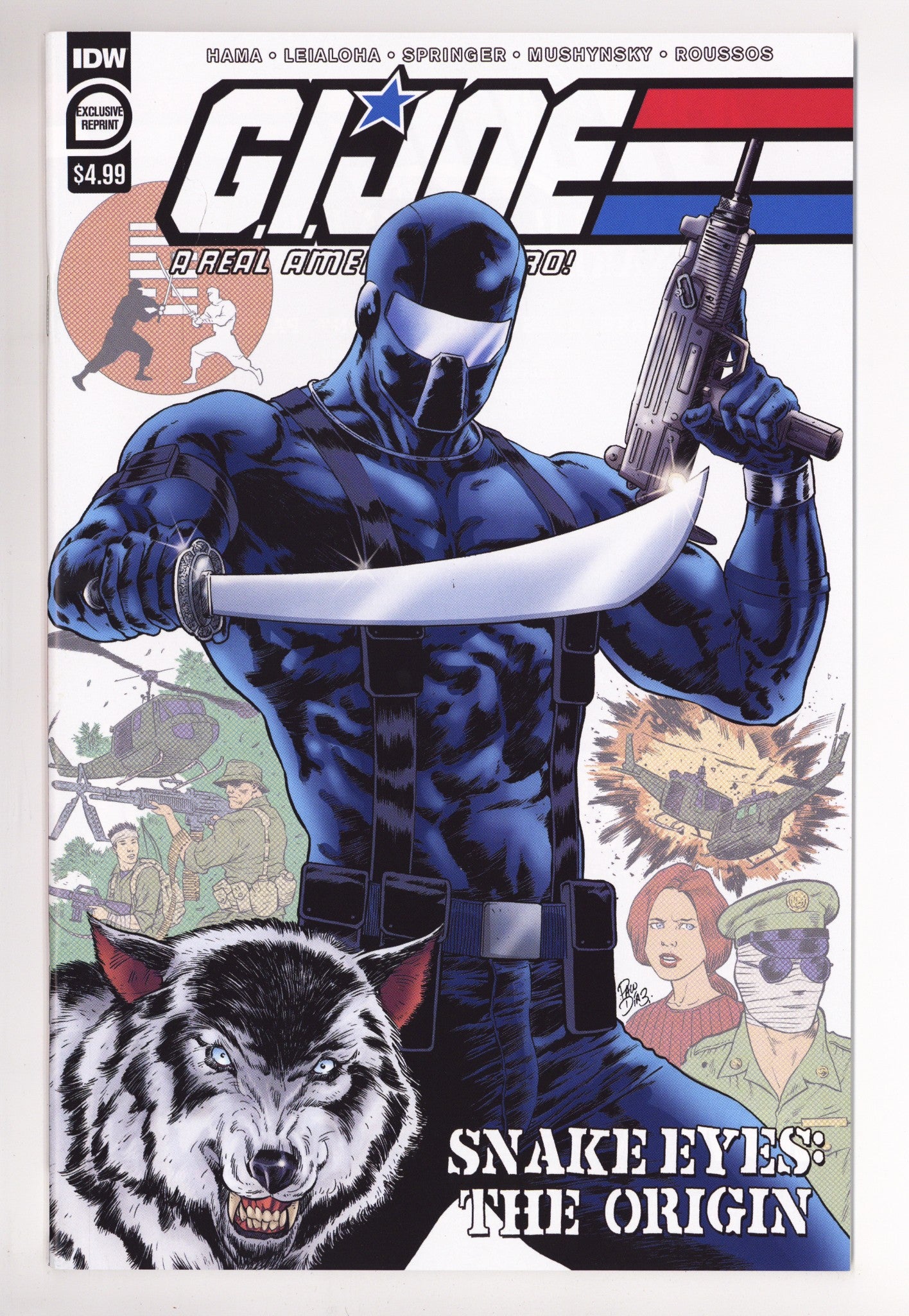 G.I. Joe: A Real American Hero: Snake Eyes: The Origin [nn] High Grade (2020) 