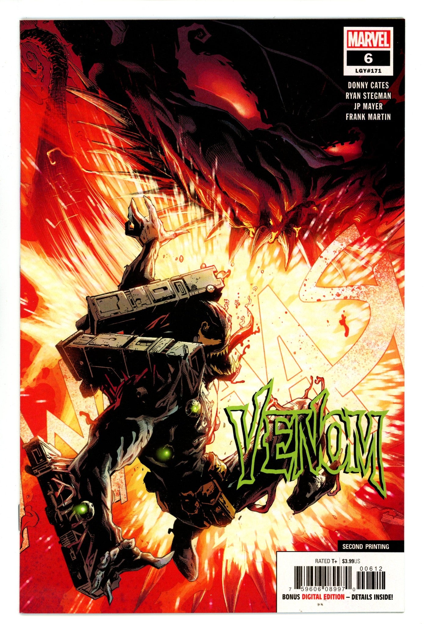 Venom Vol 4 6 (171) NM (9.4) (2018) 2nd Print 
