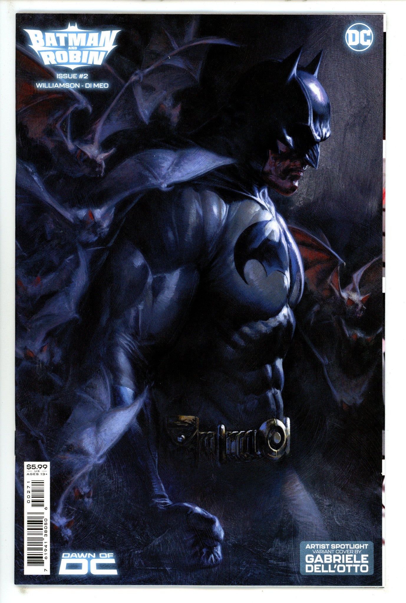 Batman And Robin Vol 3 2 Dell'Otto Artist Spotlight Variant (2023)