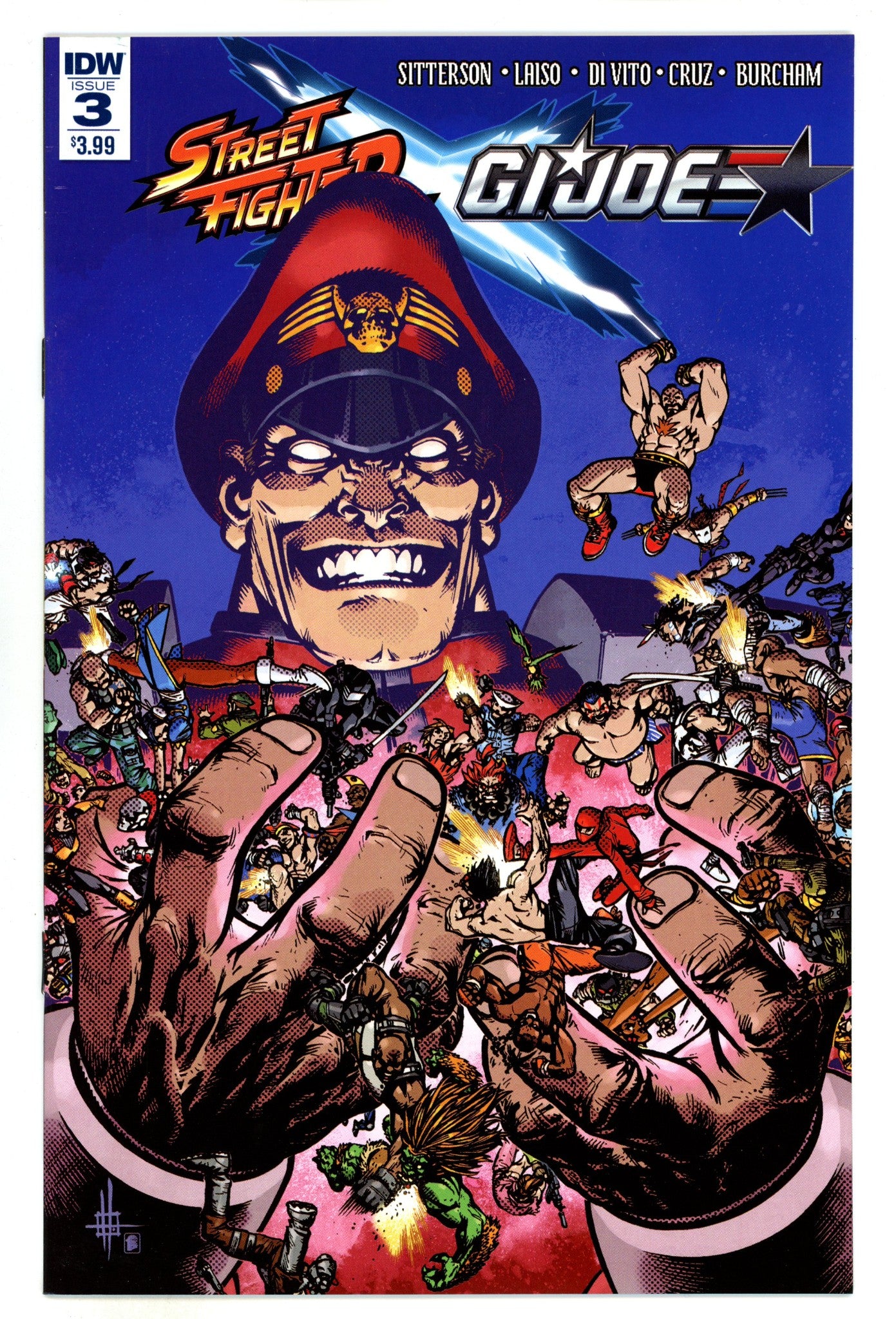 Street Fighter X G.I. Joe 3 High Grade (2016) 