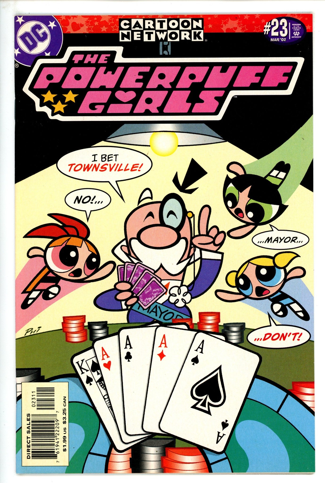 The Powerpuff Girls 23 VF/NM (2002)
