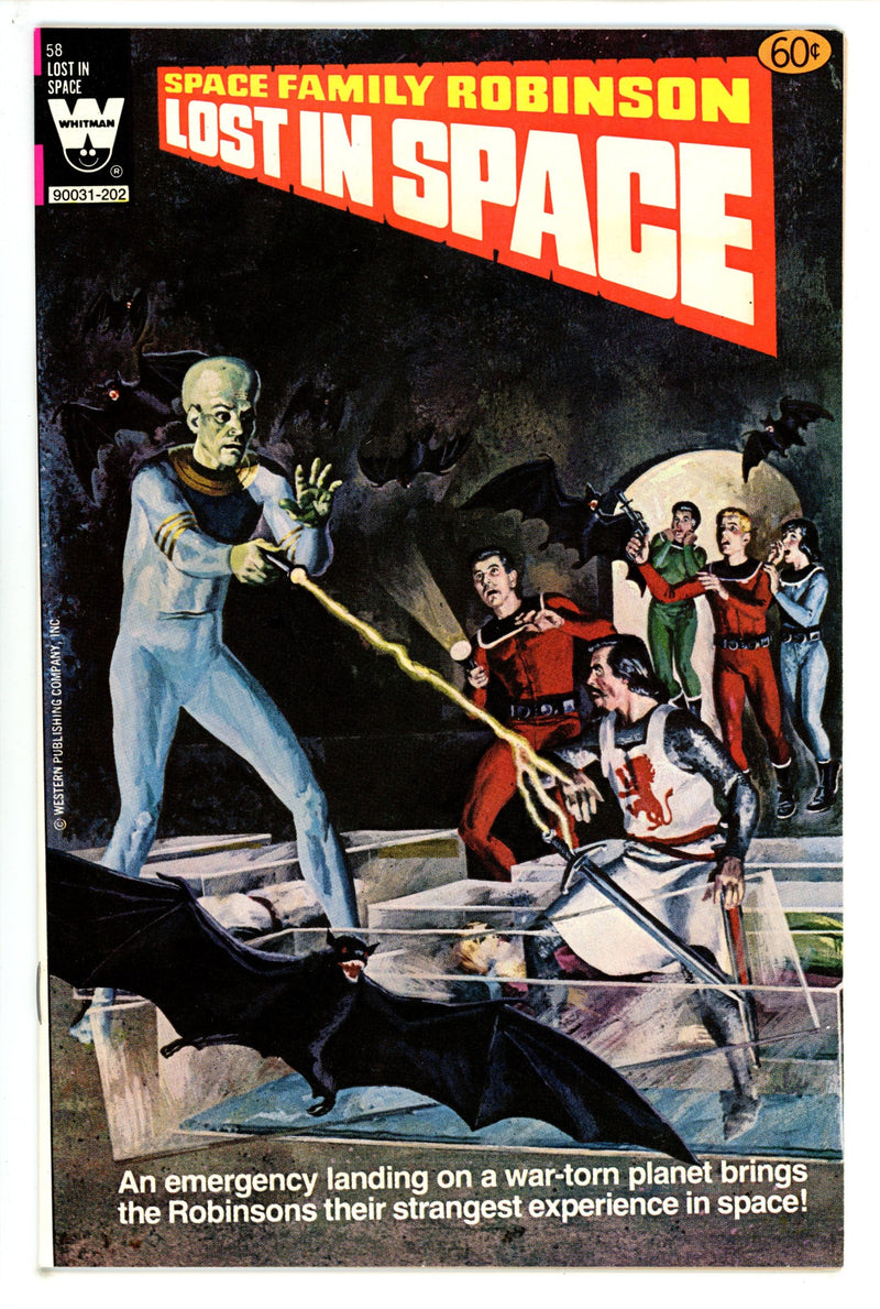 Space Family Robinson, Lost in Space on Space Station One 58 White Logo Variant VF/NM (1982)