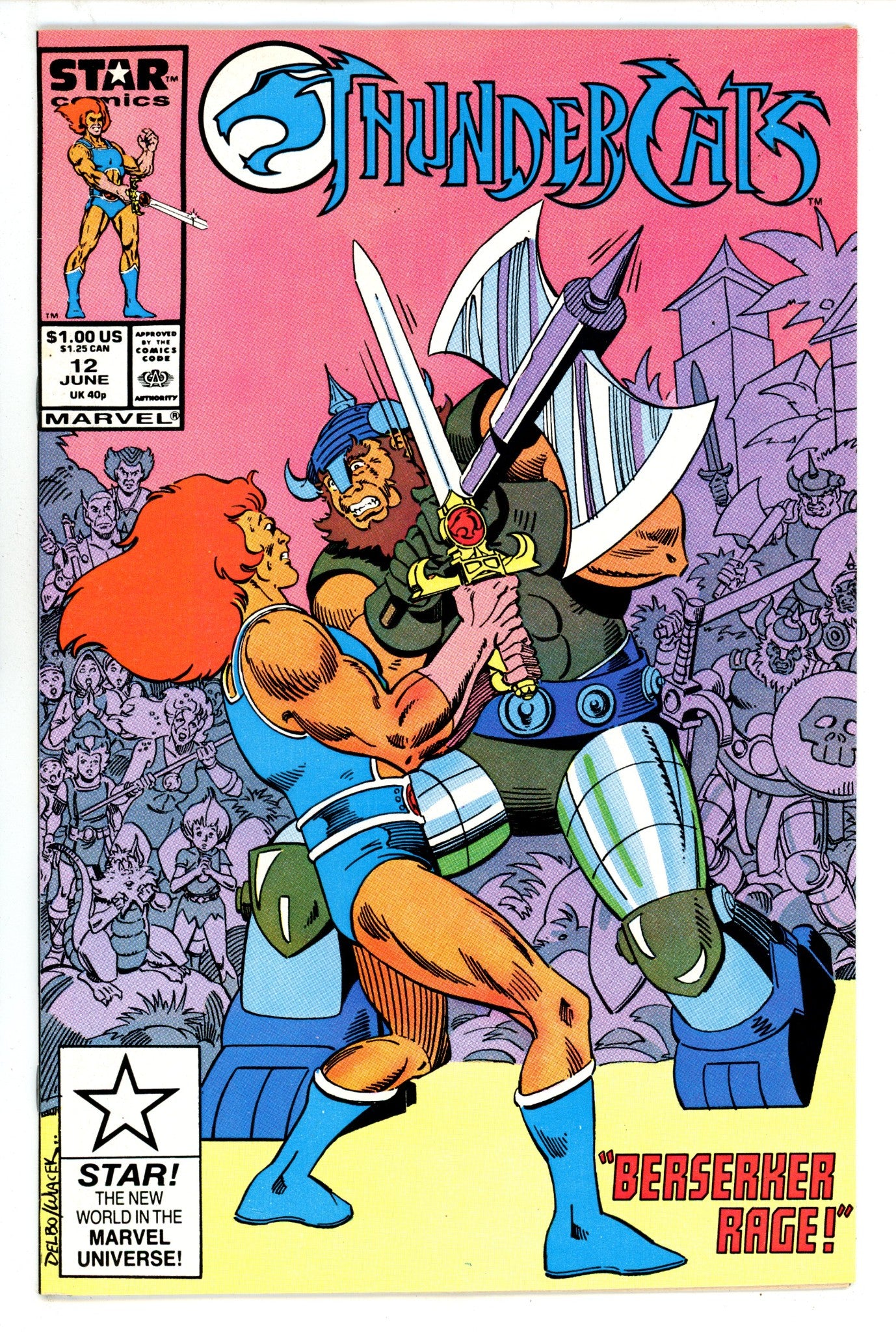 Thundercats 12 VF (8.0) (1987) 