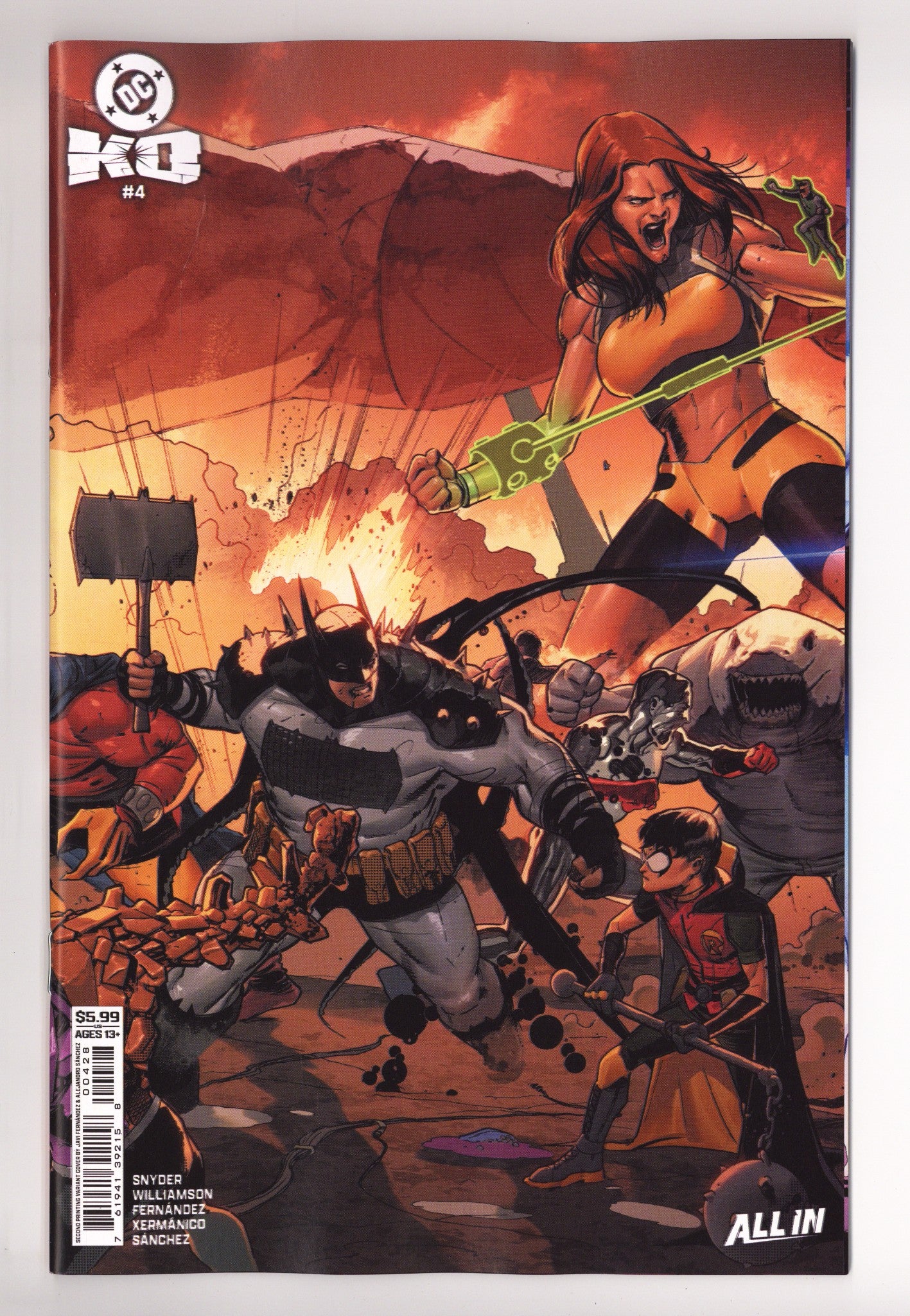DC K.O.  4 Fernández  2nd Print Connecting Variant   (2026)