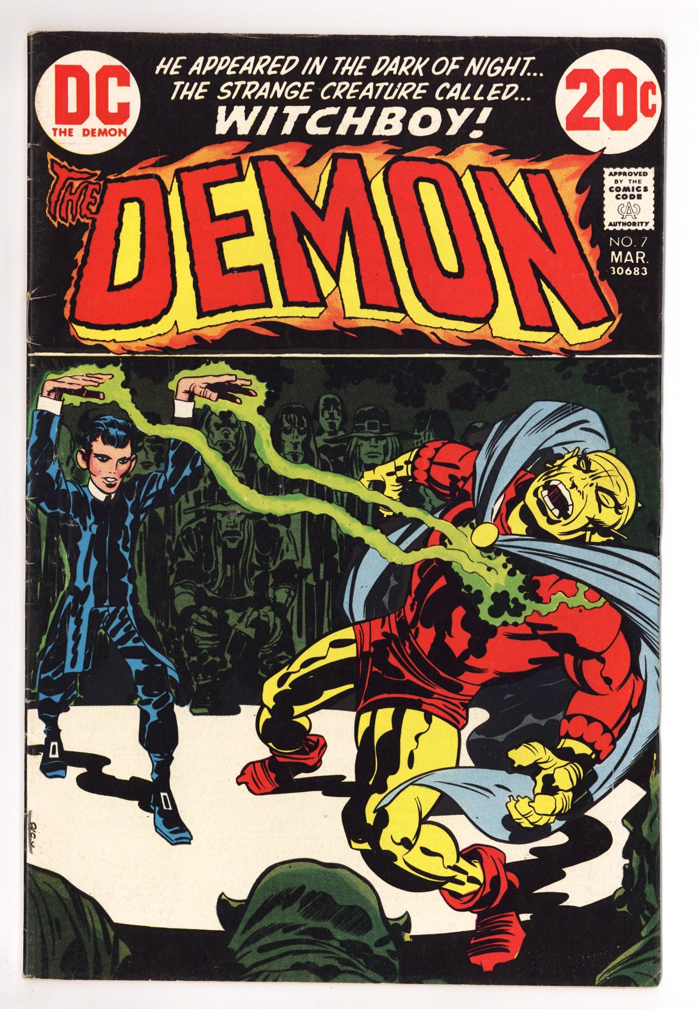 The Demon Vol 1 7 Low Grade (1973) 