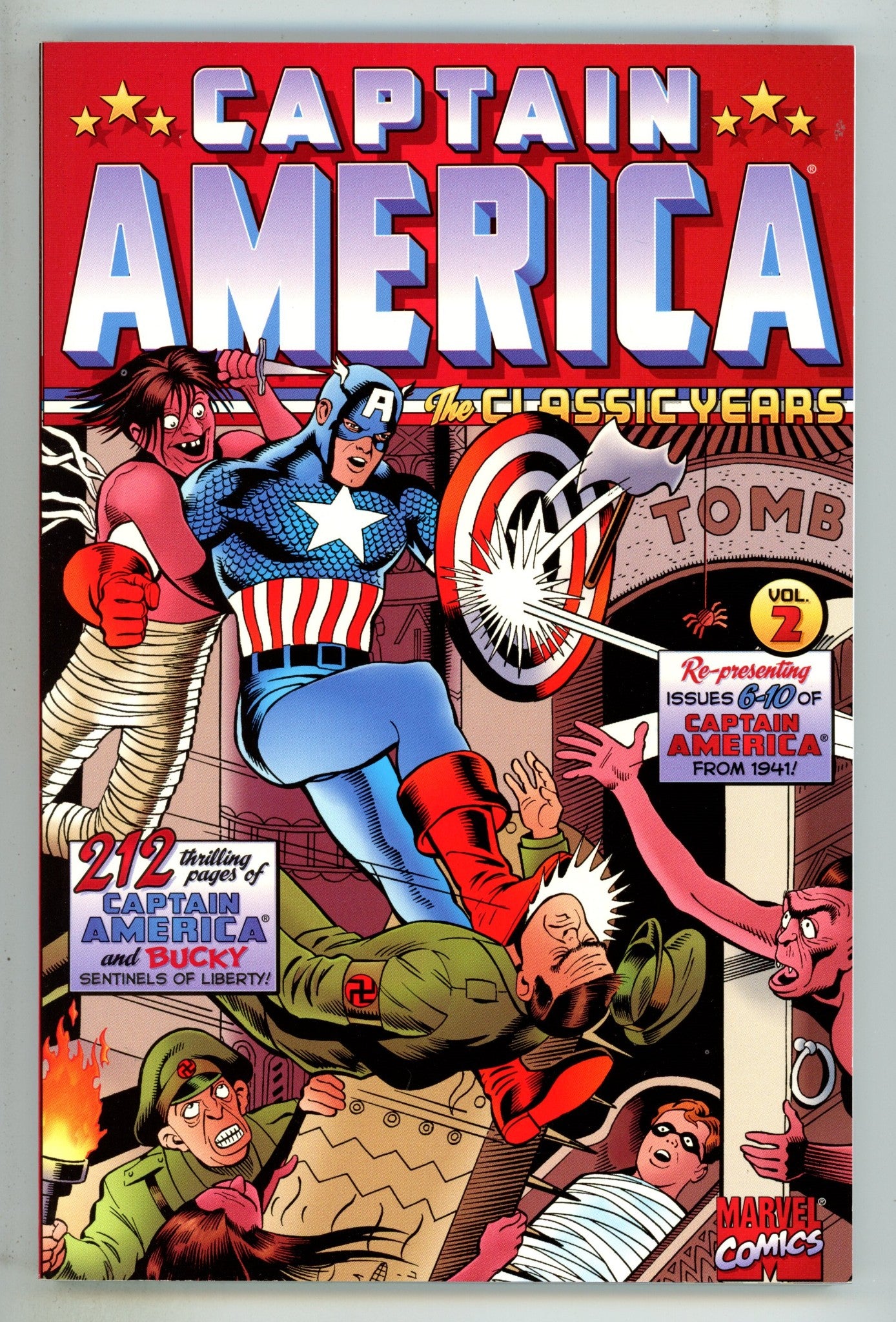 Captain America: The Classic Years TPB Vol 2   High Grade   (2000)       