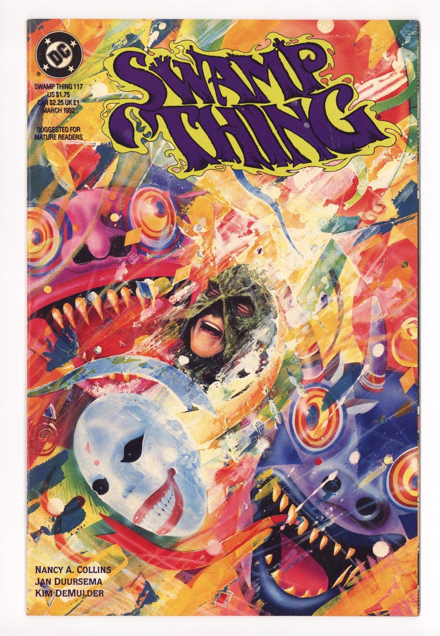 Swamp Thing Vol 2 117 Mid Grade (1992) 