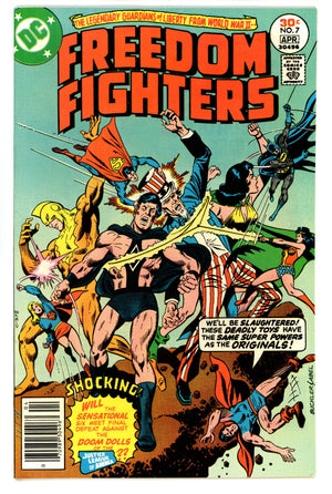 Freedom Fighters Vol 1 7  NM- (9.2)  (1977)   