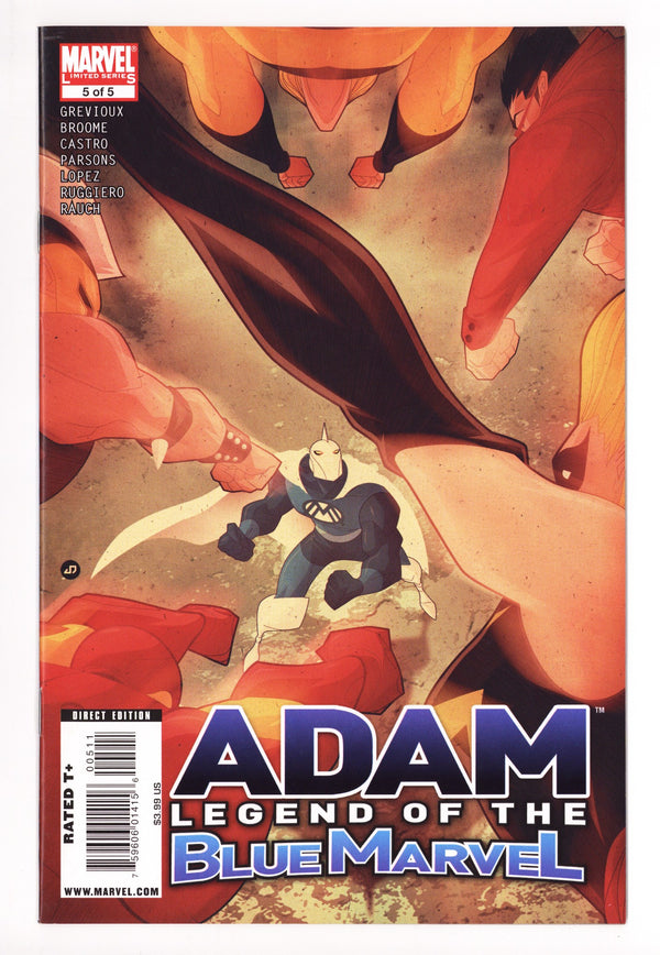 Adam: Legend of the Blue Marvel 5 VF+ (8.5) (2009)
