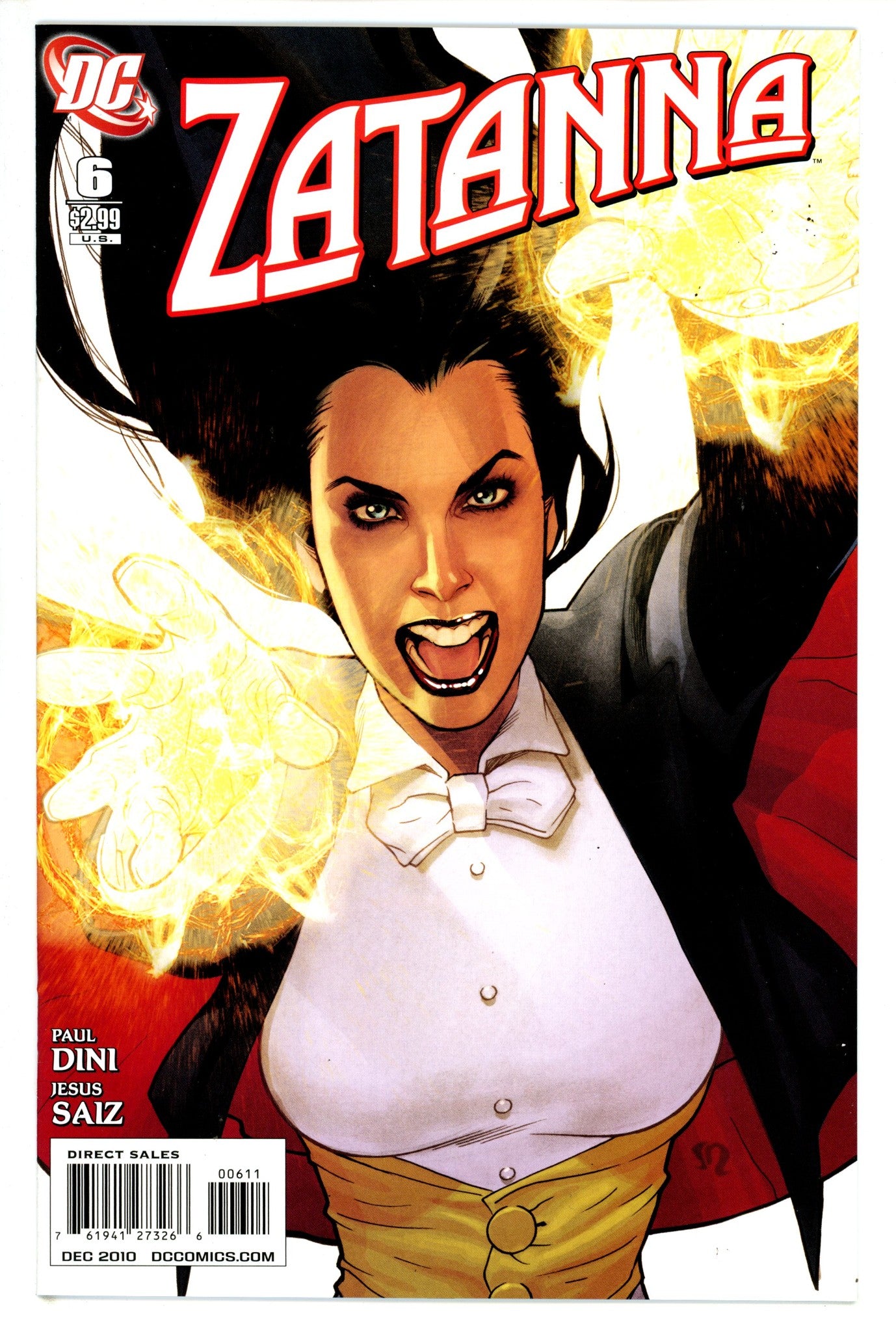Zatanna Vol 2 6 NM (9.4) (2010)