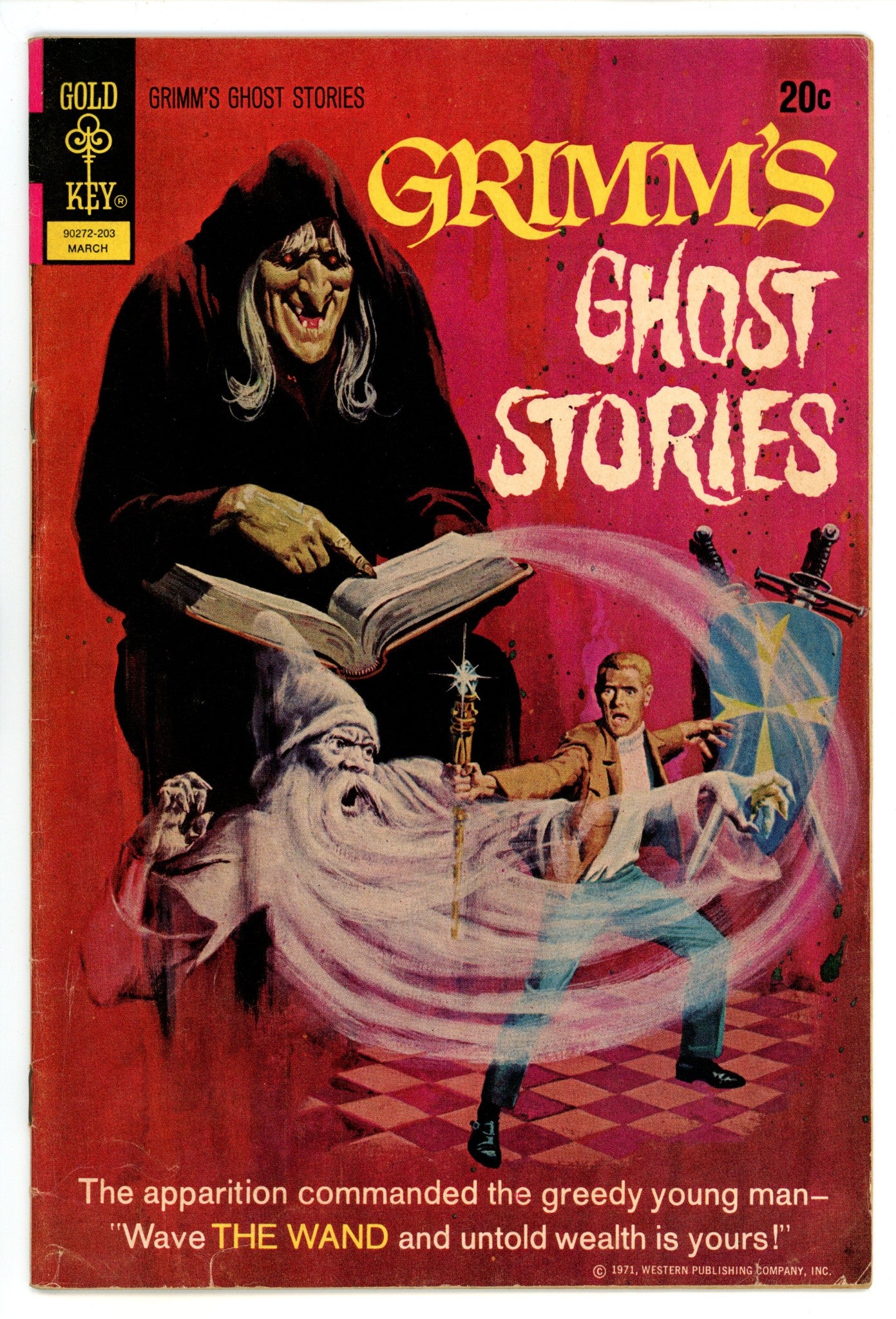 Grimm's Ghost Stories 2 VG/FN (5.0) 20c Variant (1972) 