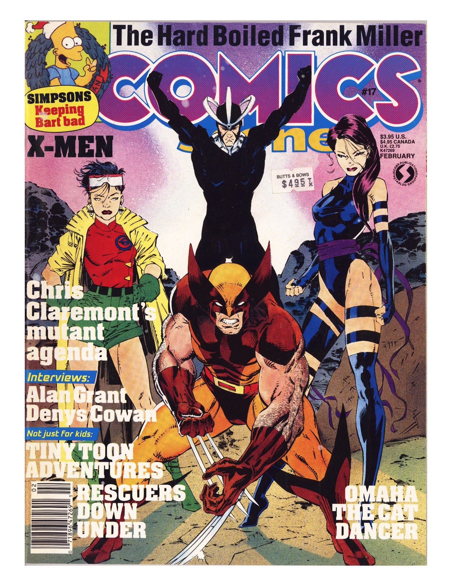 Comics Scene 17 / 28 Very Low Grade (1991) Newsstand 