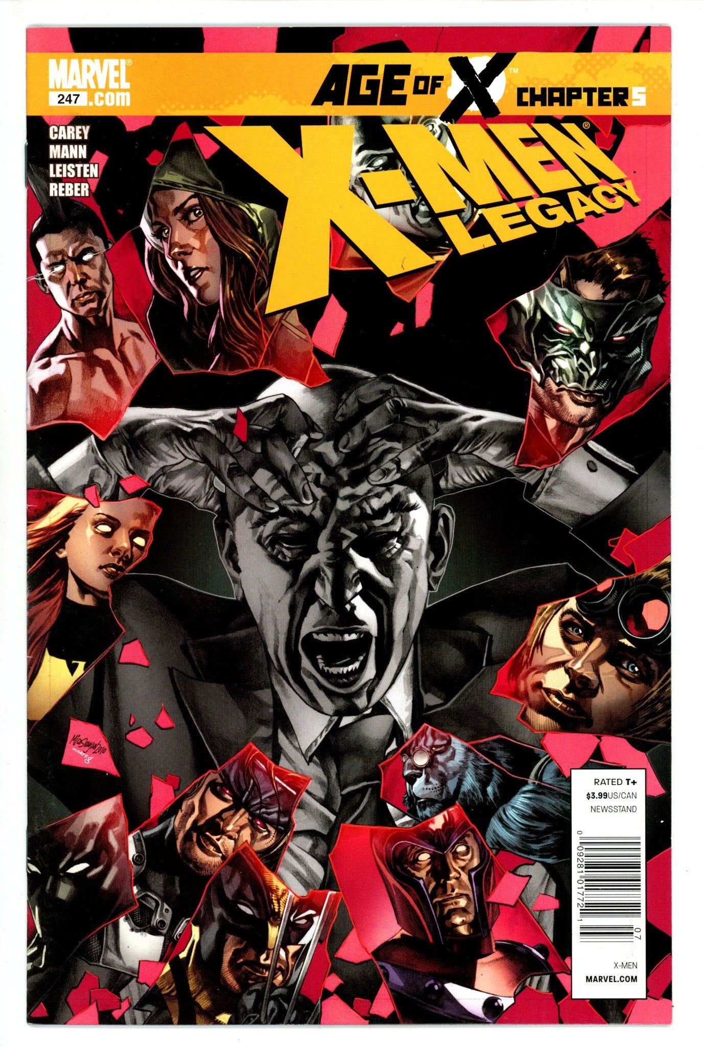 X-Men: Legacy Vol 1 247 FN/VF (7.0) (2011) Newsstand 