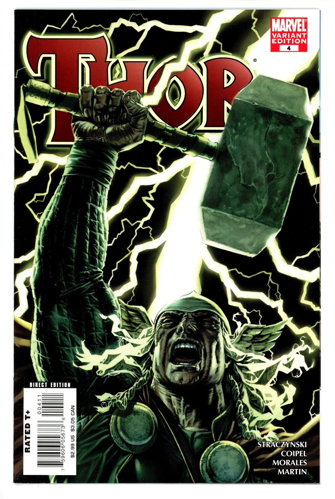 Thor Vol 3 4 High Grade (2007) Bermejo Variant 