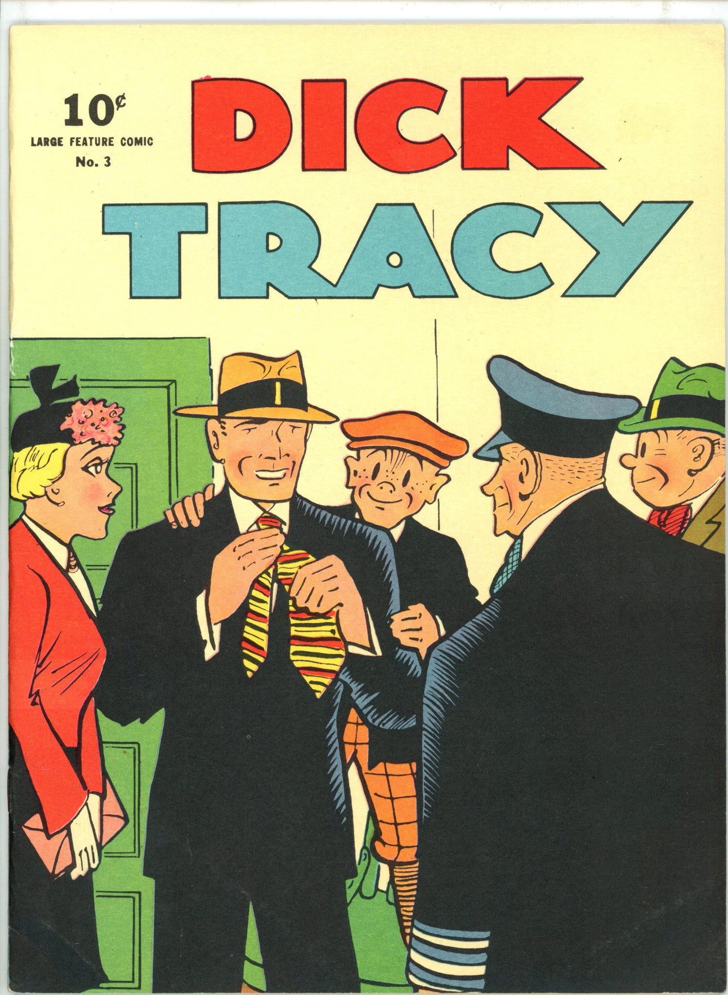 Dick Tracy [Large Feature Comic Replica] 3 FN (6.0) (1983) 
