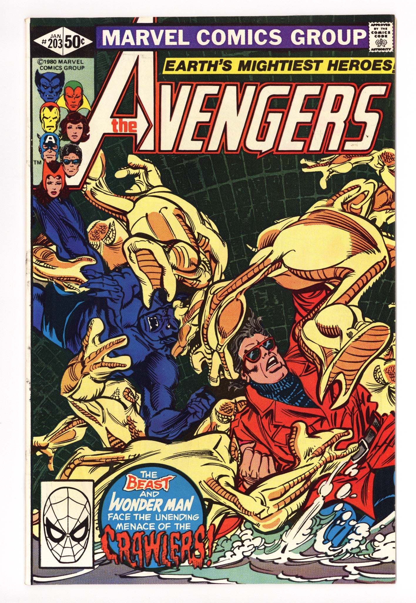 The Avengers Vol 1 203 Mid Grade (1981) 