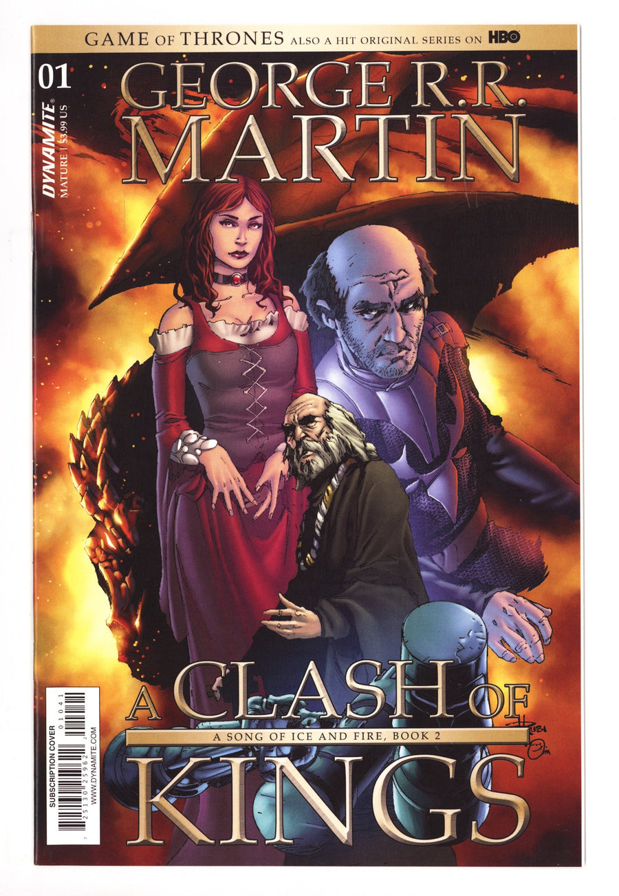 George R.R. Martin's A Clash of Kings 1 High Grade (2017) Rubi Variant 