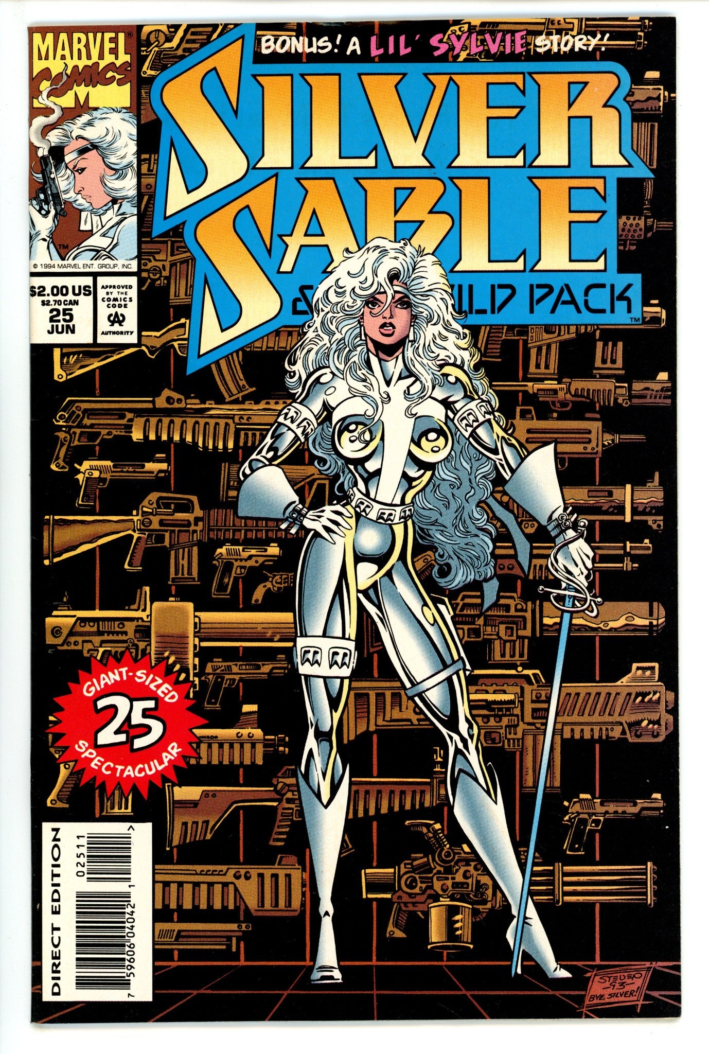 Silver Sable and the Wild Pack 25 (1994)