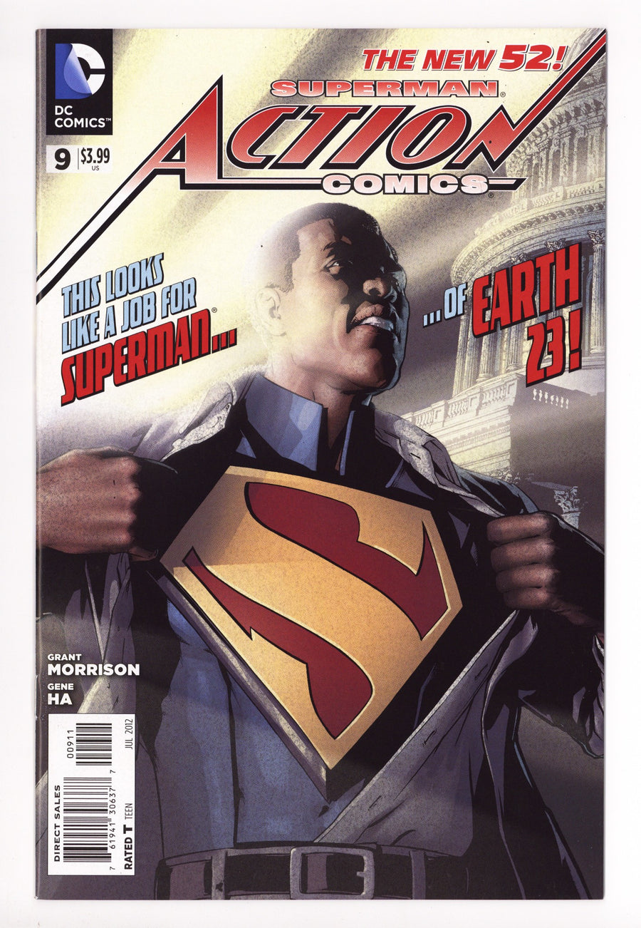 Action Comics Vol 2 9  NM- (9.2)   (2012)        