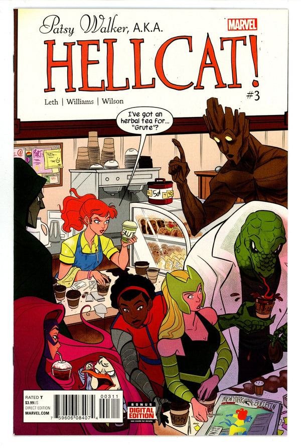Patsy Walker, A.K.A. Hellcat! 3 High Grade (2016)