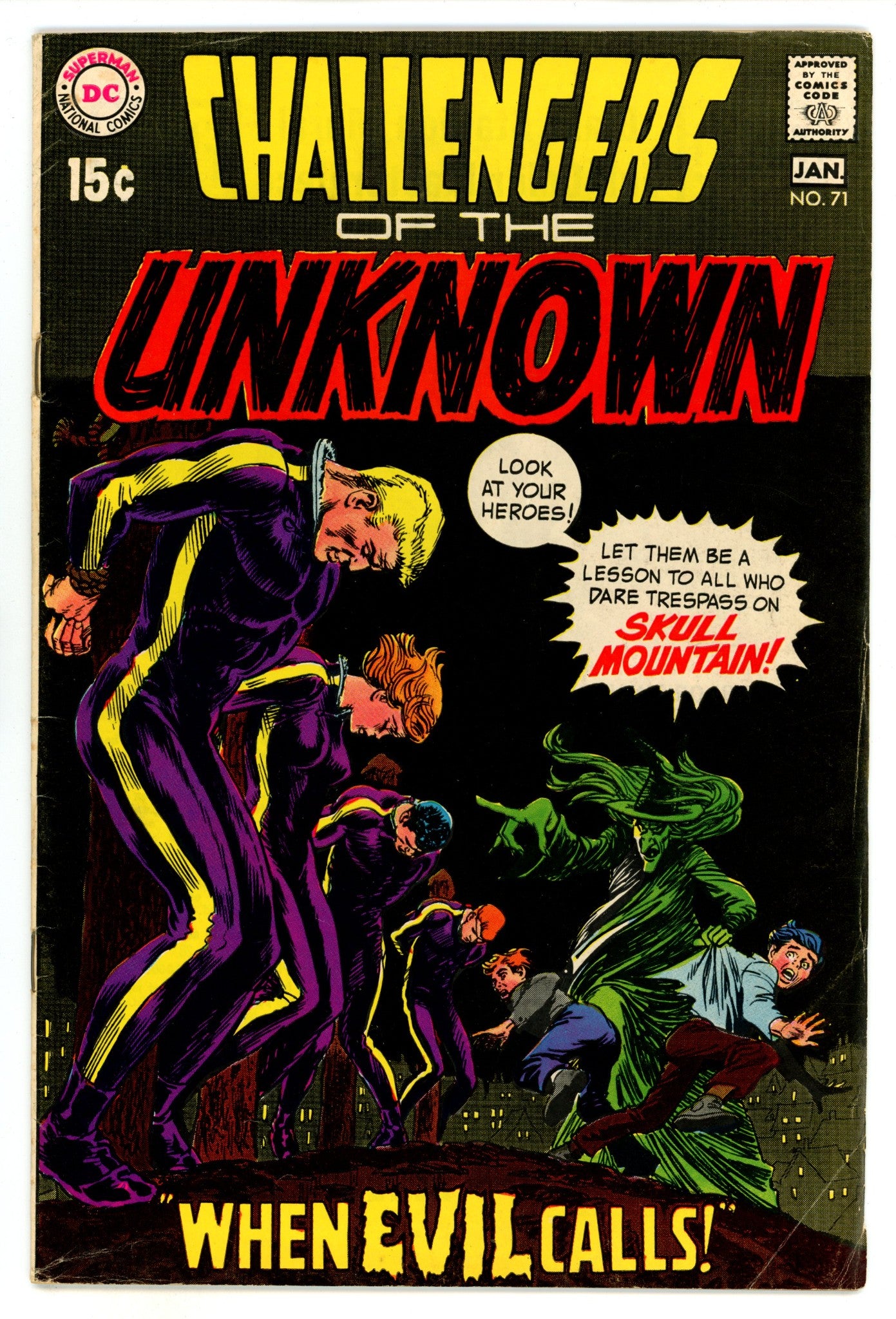 Challengers of the Unknown Vol 1 71 FN- (5.5) (1969) 
