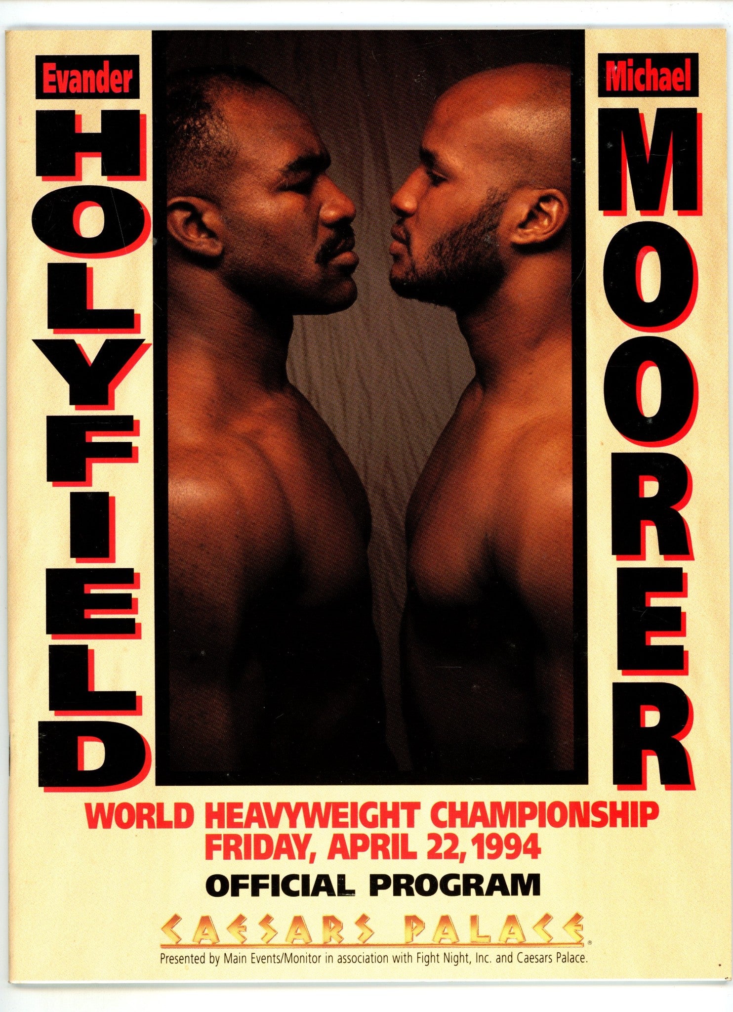 World Heavyweight Championship Program  [nn]  FN (6.0)  (1994)  