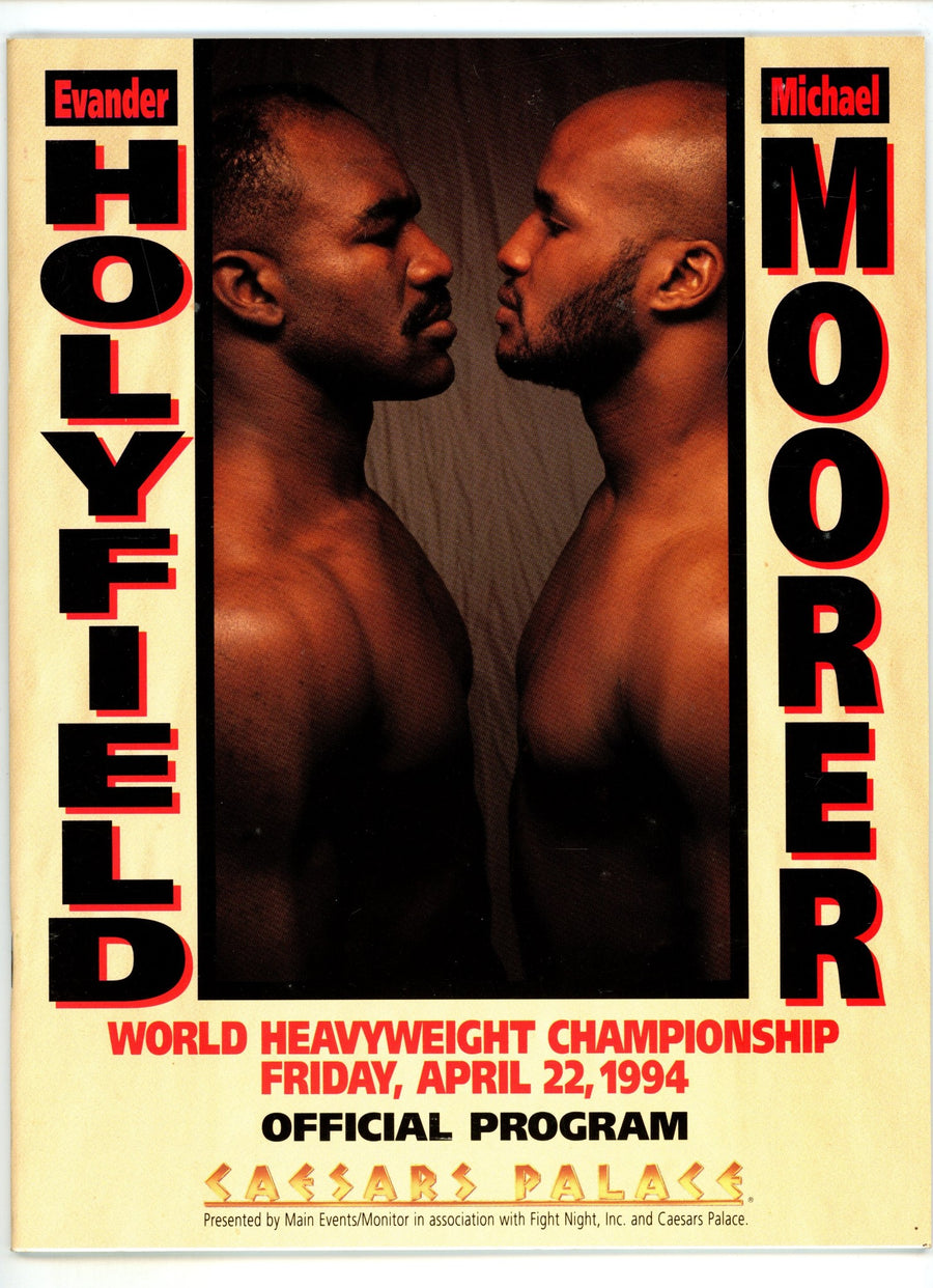 World Heavyweight Championship Program  [nn]  FN (6.0)  (1994)  