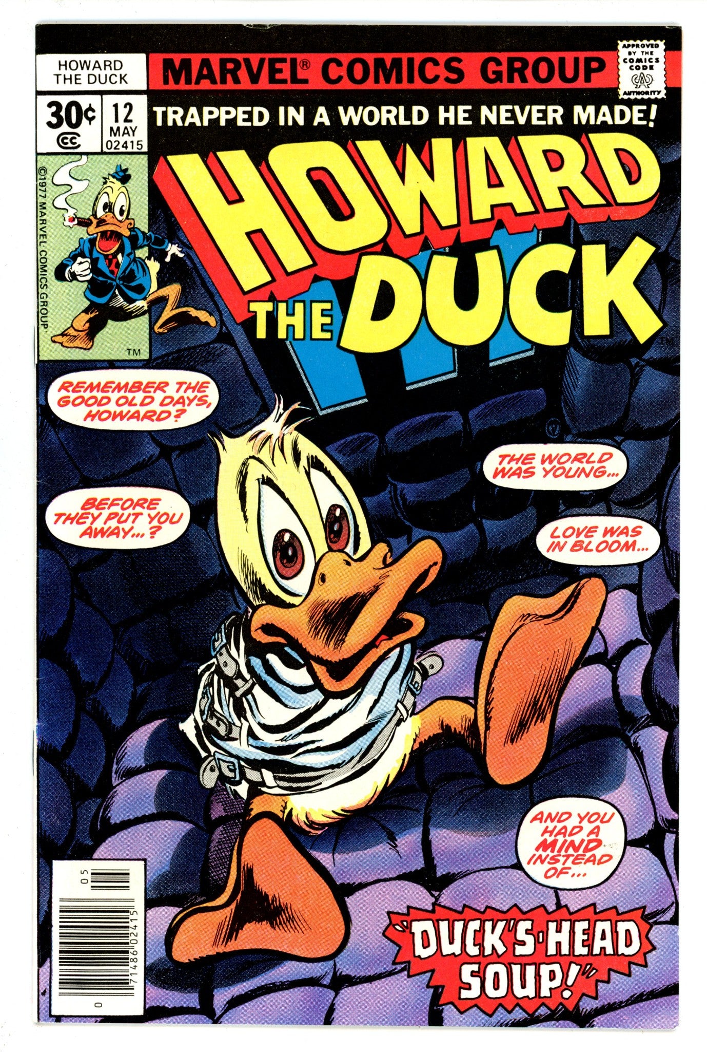 Howard the Duck Vol 1 12 VF- (7.5) (1977) 