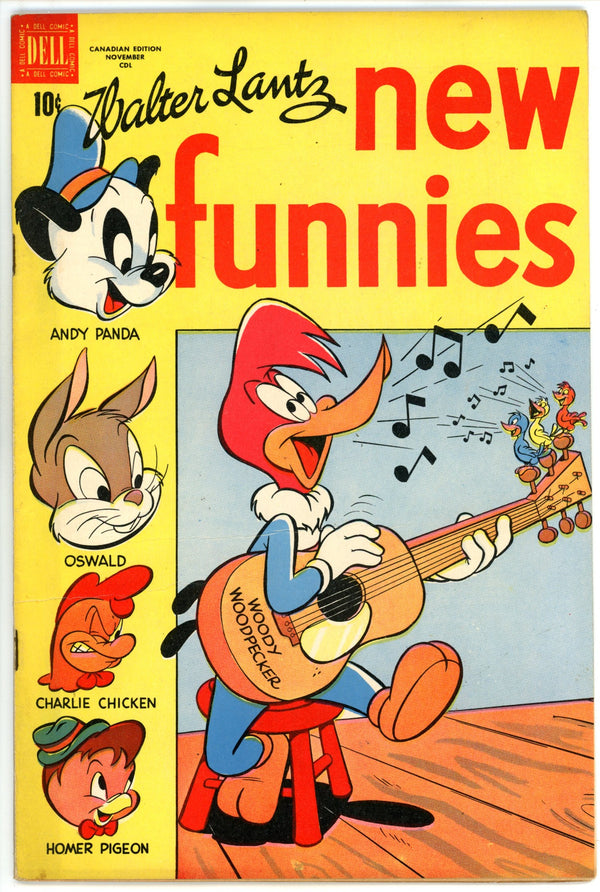 Walter Lantz New Funnies 141 FN- (5.5) (1948) Canadian Edition