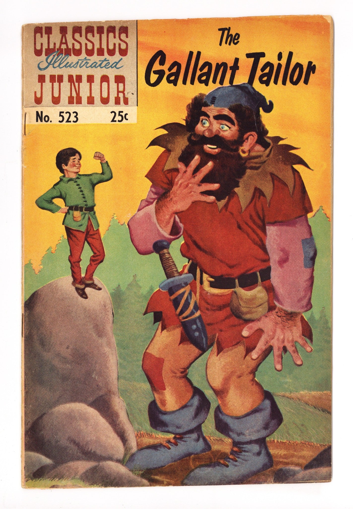 Classics Illustrated Junior 523 Low Grade HRN 576 (1968) 