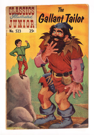 Classics Illustrated Junior 523 Low Grade HRN 576 (1968) 