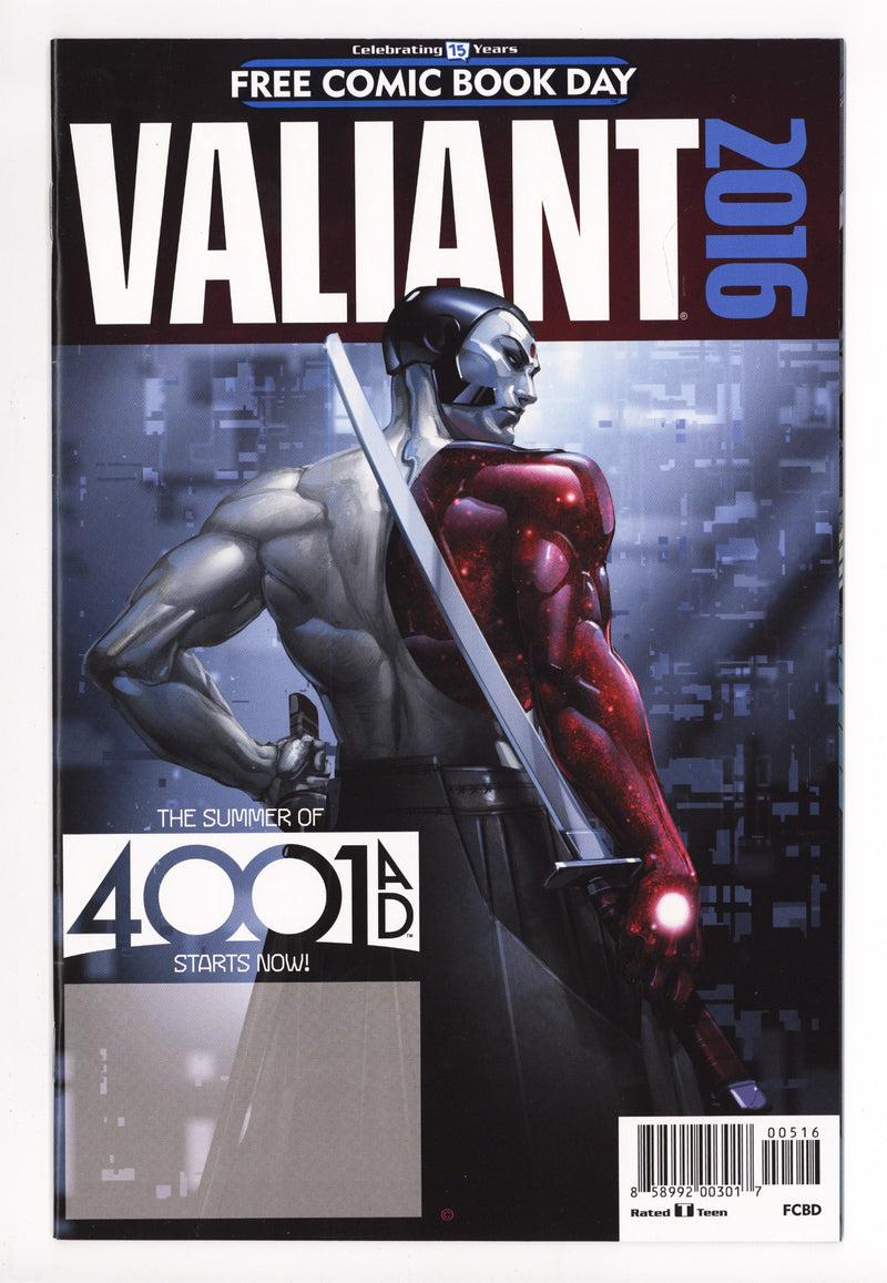 Valiant: 4001 A.D. FCBD Special [nn] High Grade (2016) 