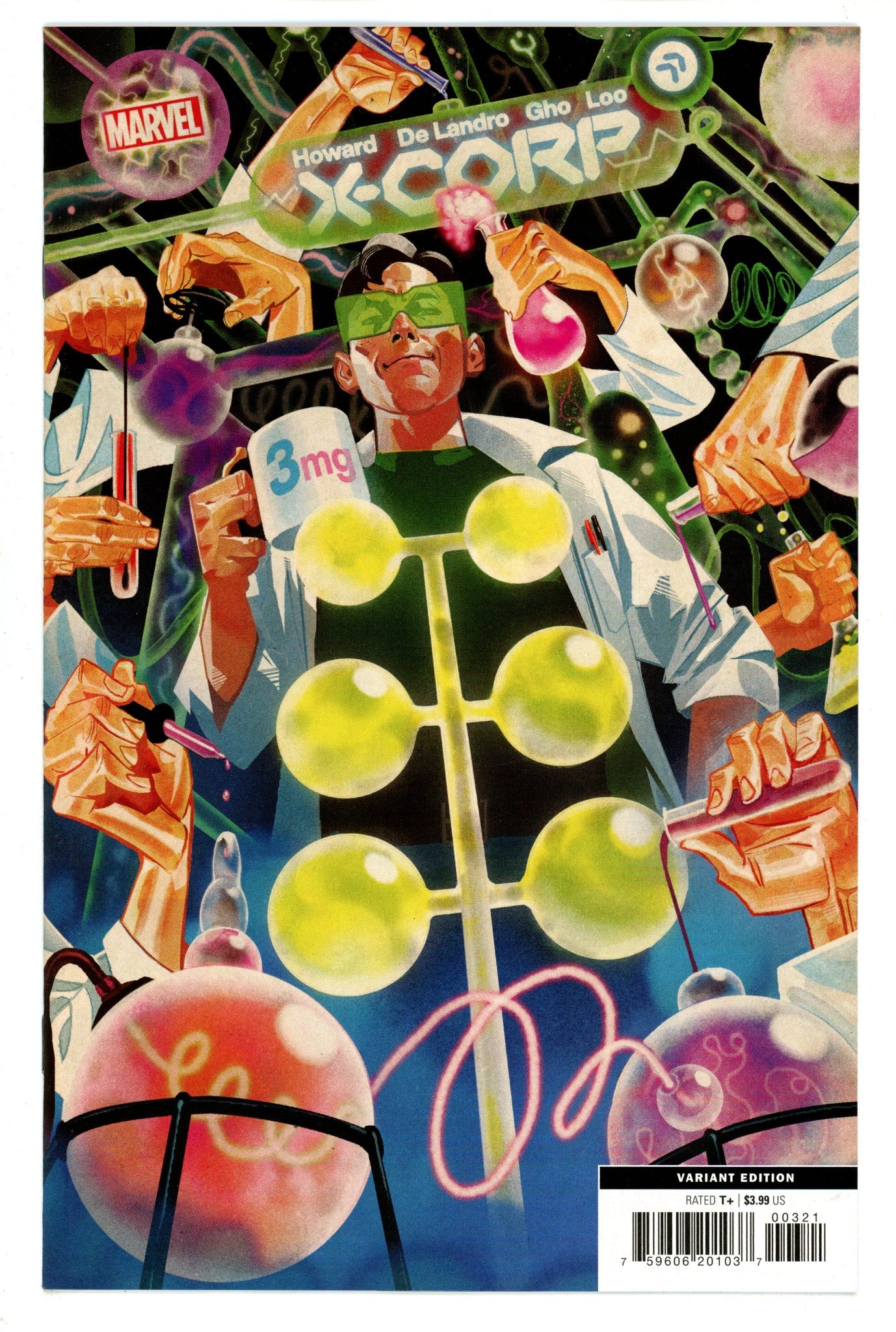 X-Corp Vol 1 3 High Grade (2021) Mundo Variant 