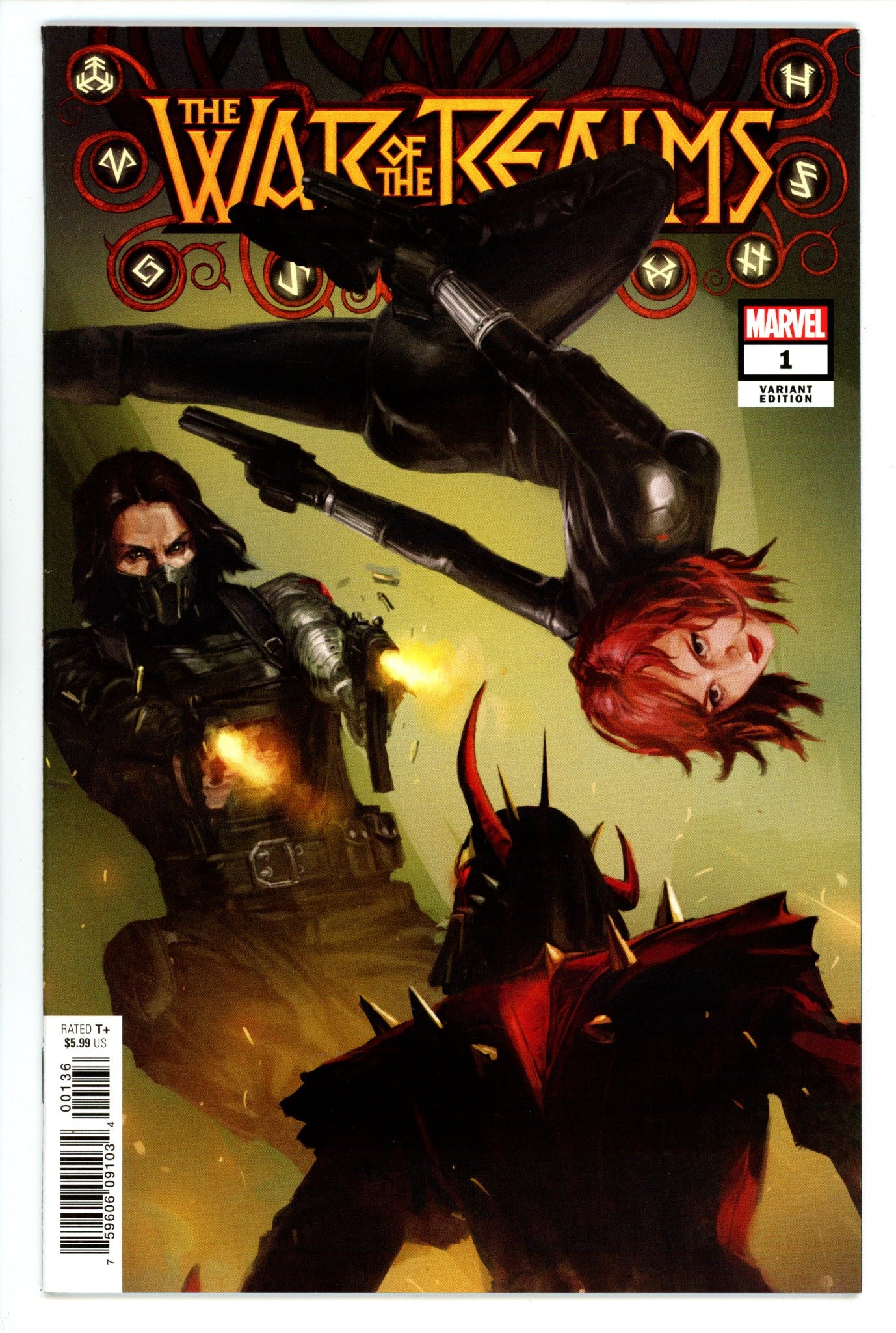 War of the Realms 1 High Grade (2019) Park Variant 